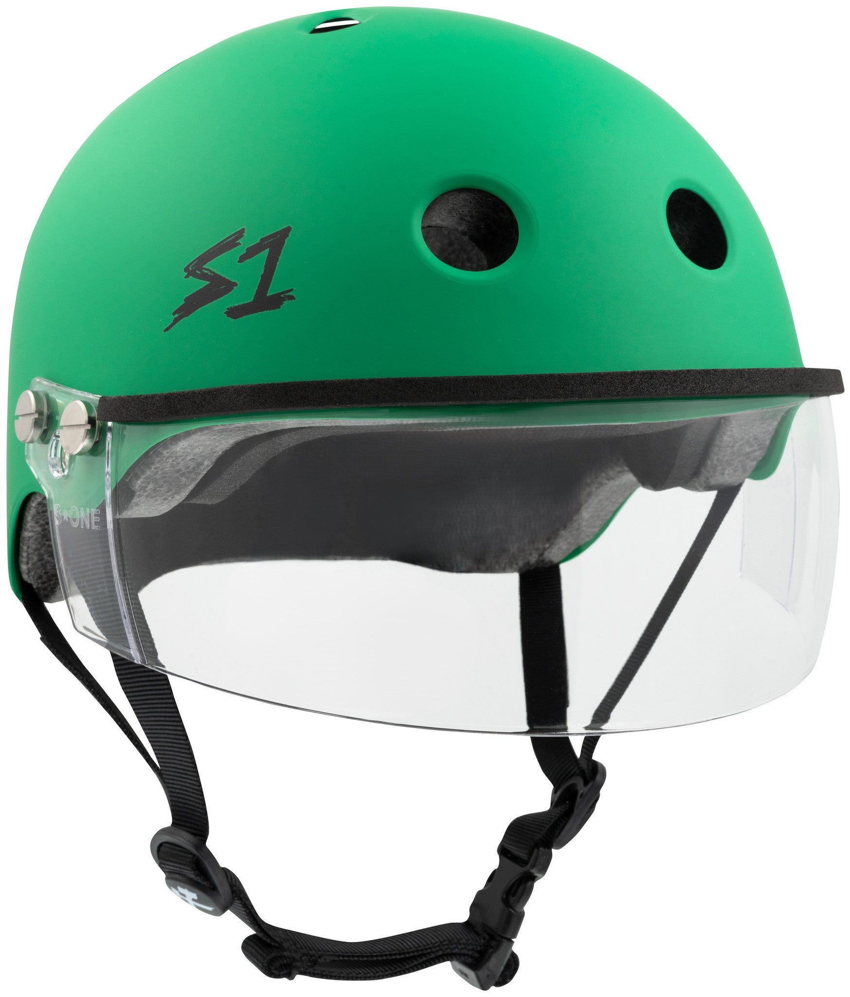 S1 Lifer Visor Gen 2 Helmet - Kelly Green Matte