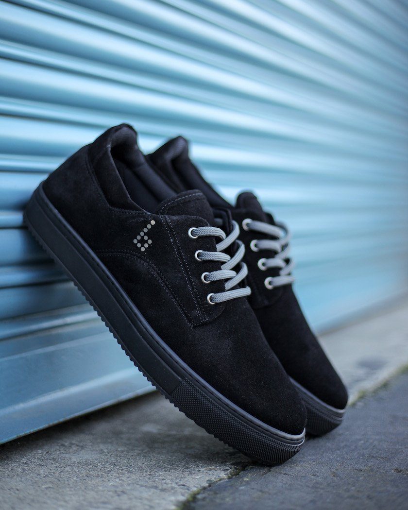 Black Out Braille Skate Shoes