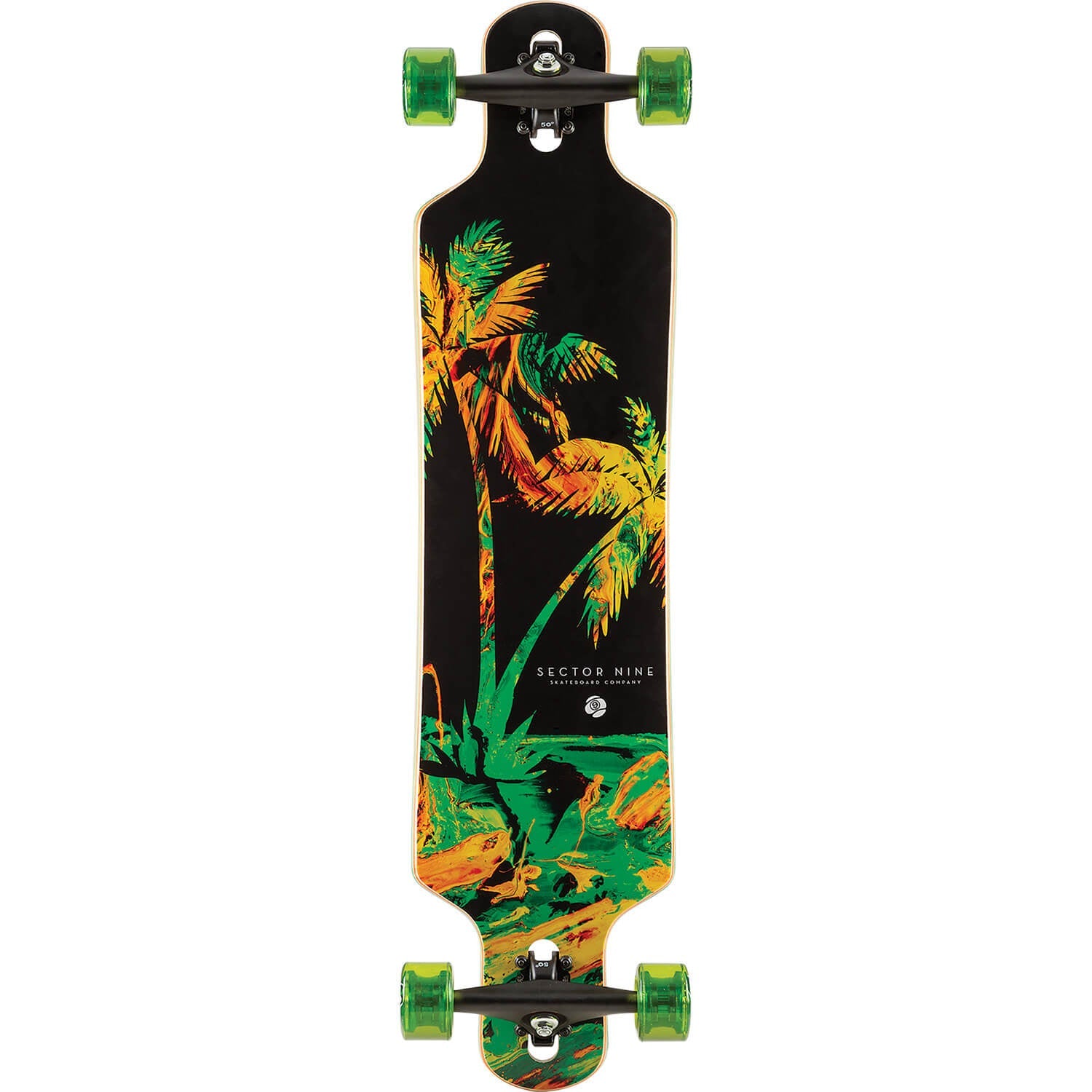 Sector 9 Weekend Meridian Complete Longboard 9.75" - Green