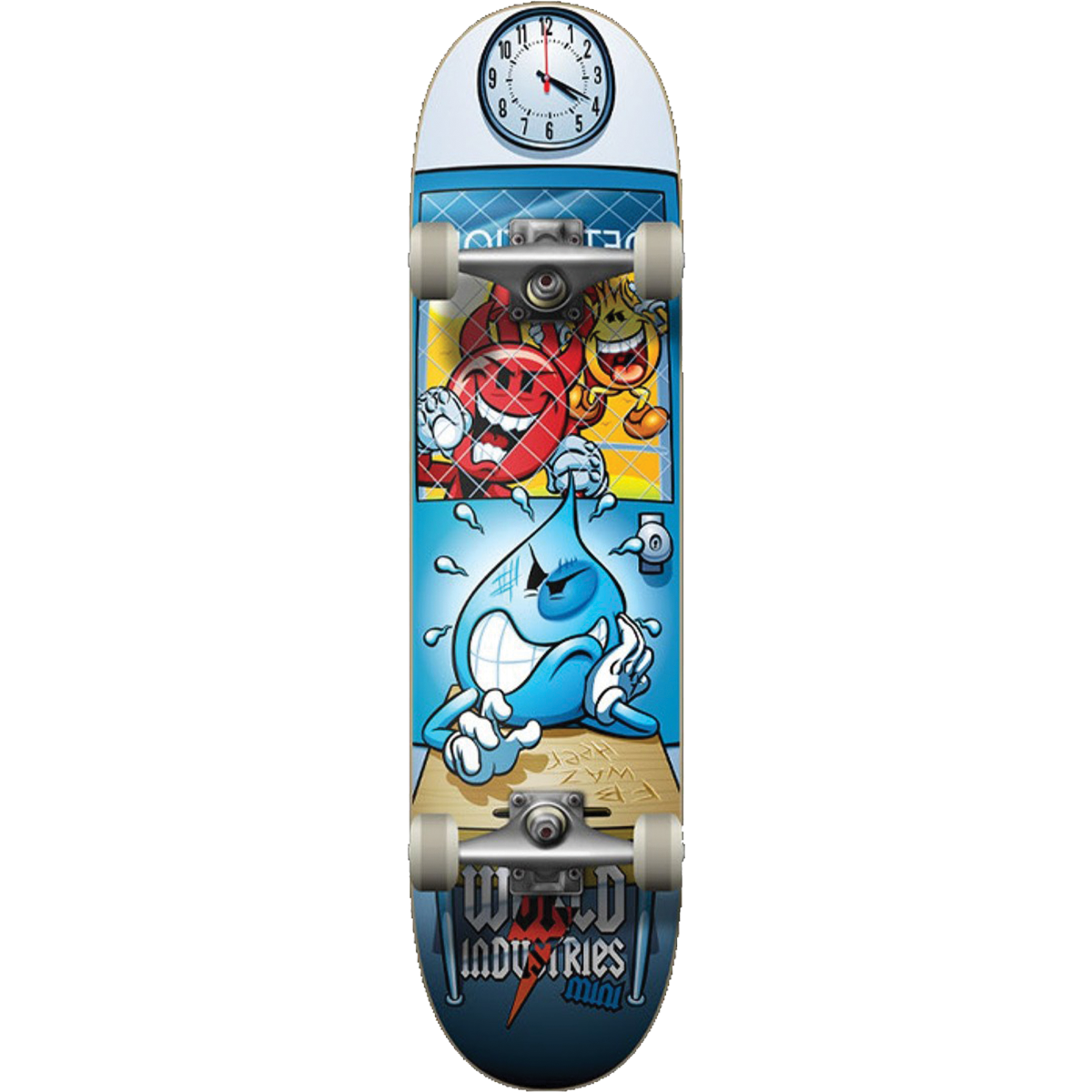 World Industries Detention Soft Top Skateboard Complete - 6.5"