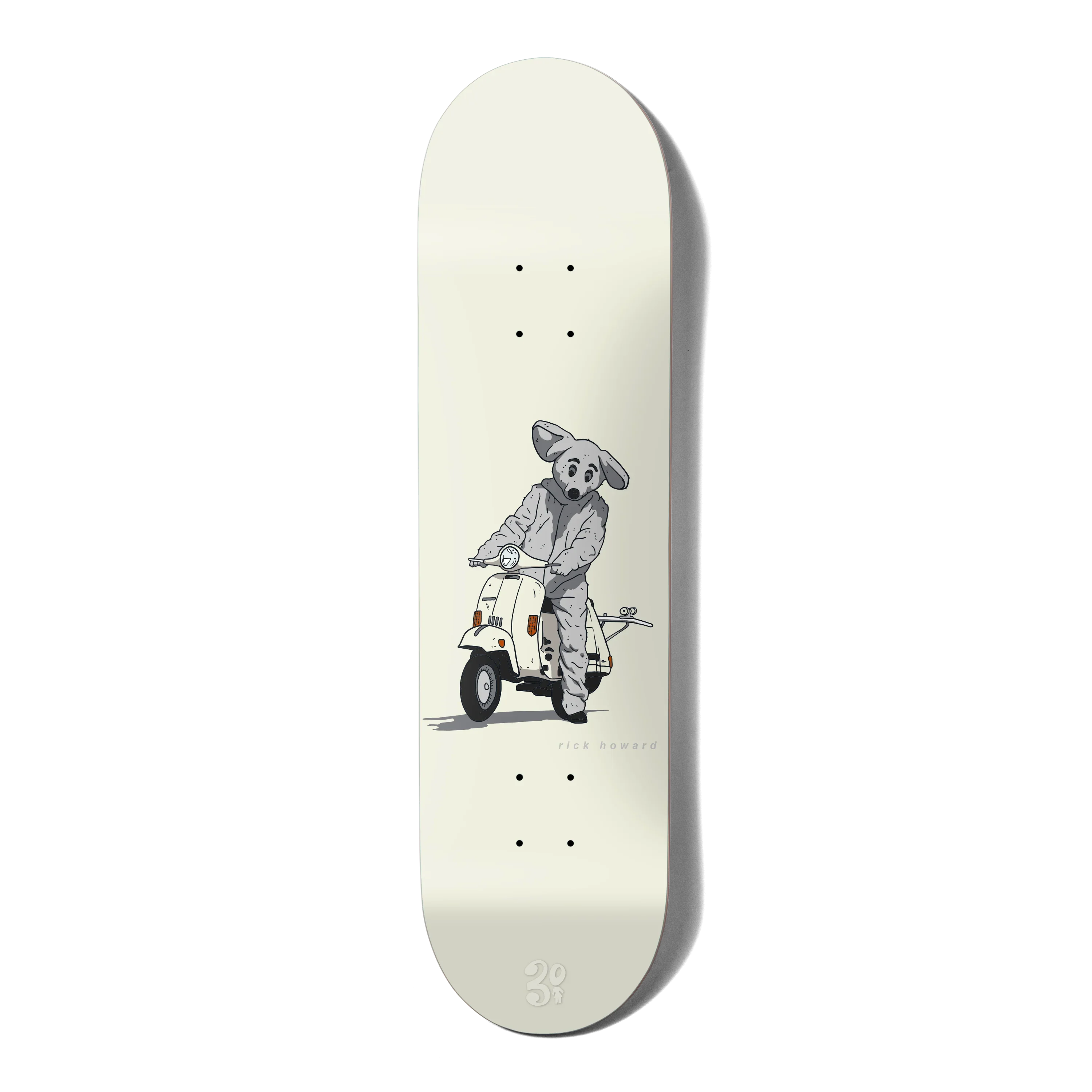 Girl Howard Mouse Skateboard Deck - 8.25"