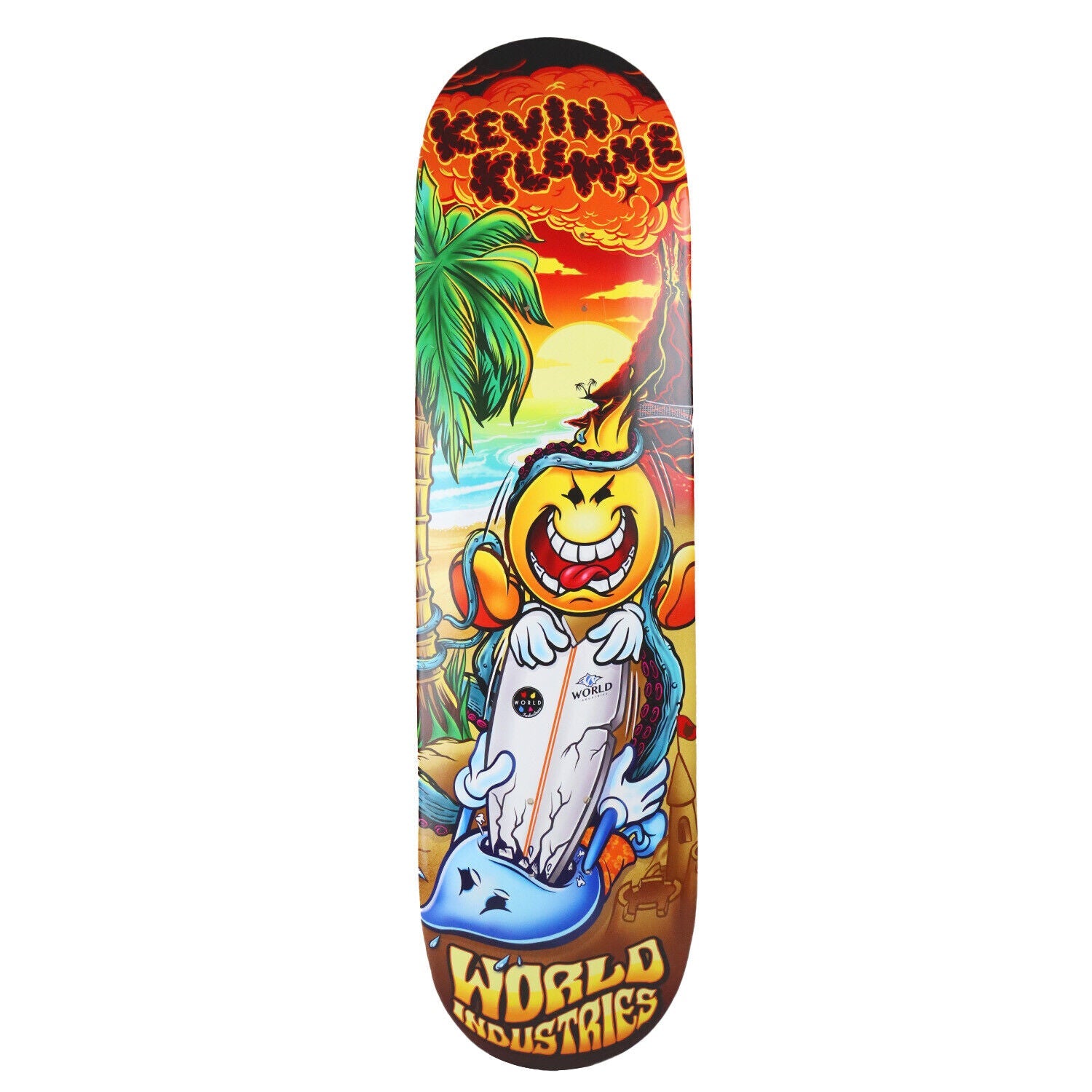 World Industries Klemme Surfs Up Skateboard Deck - 8.25″