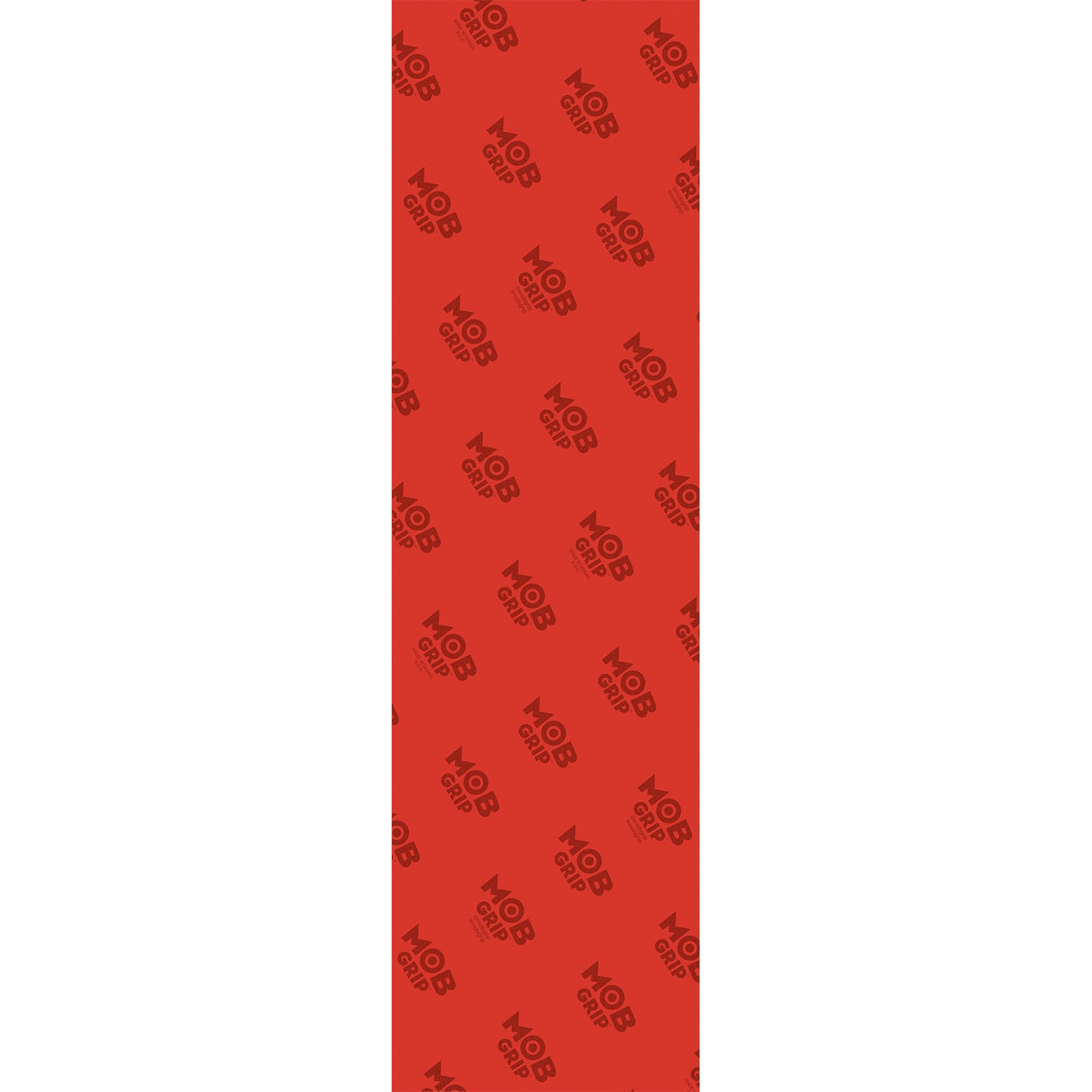 Mob Trans Colors Single Sheet Griptape 9"x33" - Red