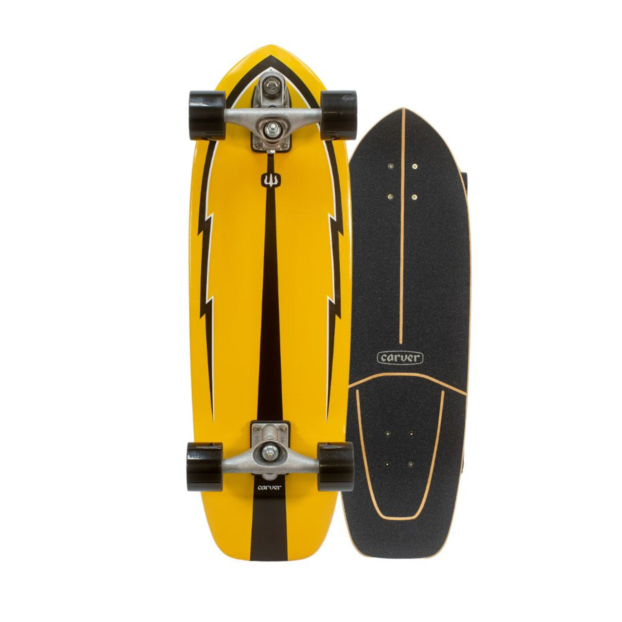 Carver Thunder Surfskate Complete C7 Raw (V4) - 30.75″