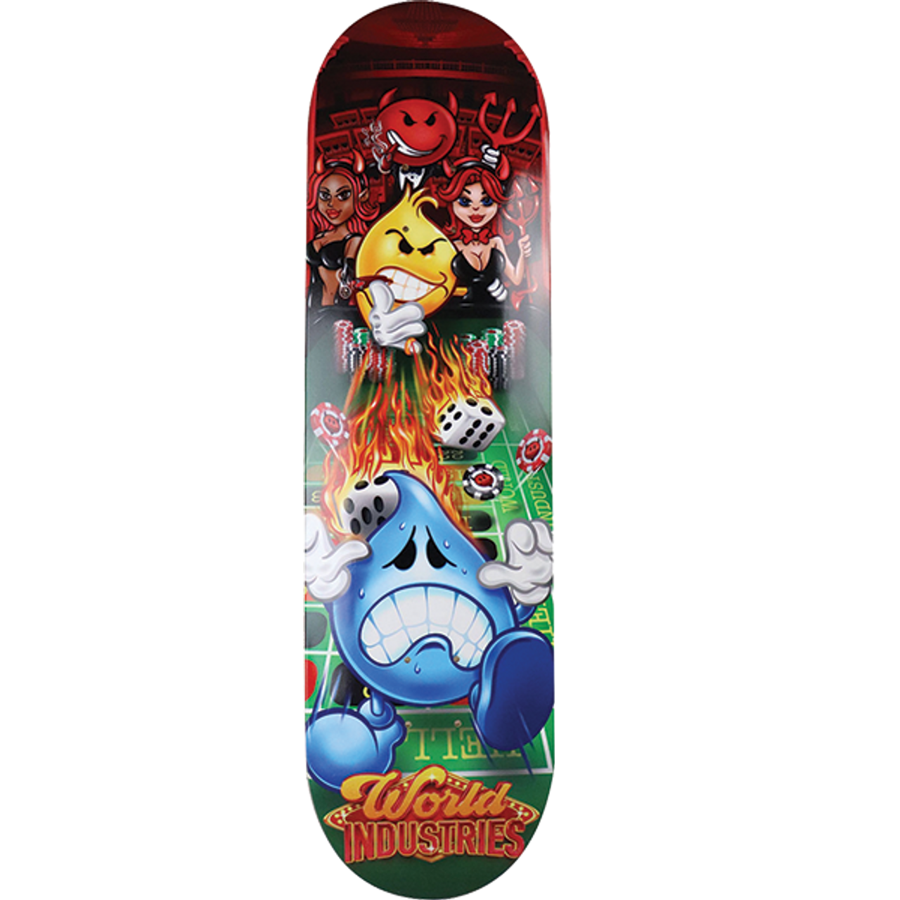 World Industries Casino Skateboard Deck - 8.3″
