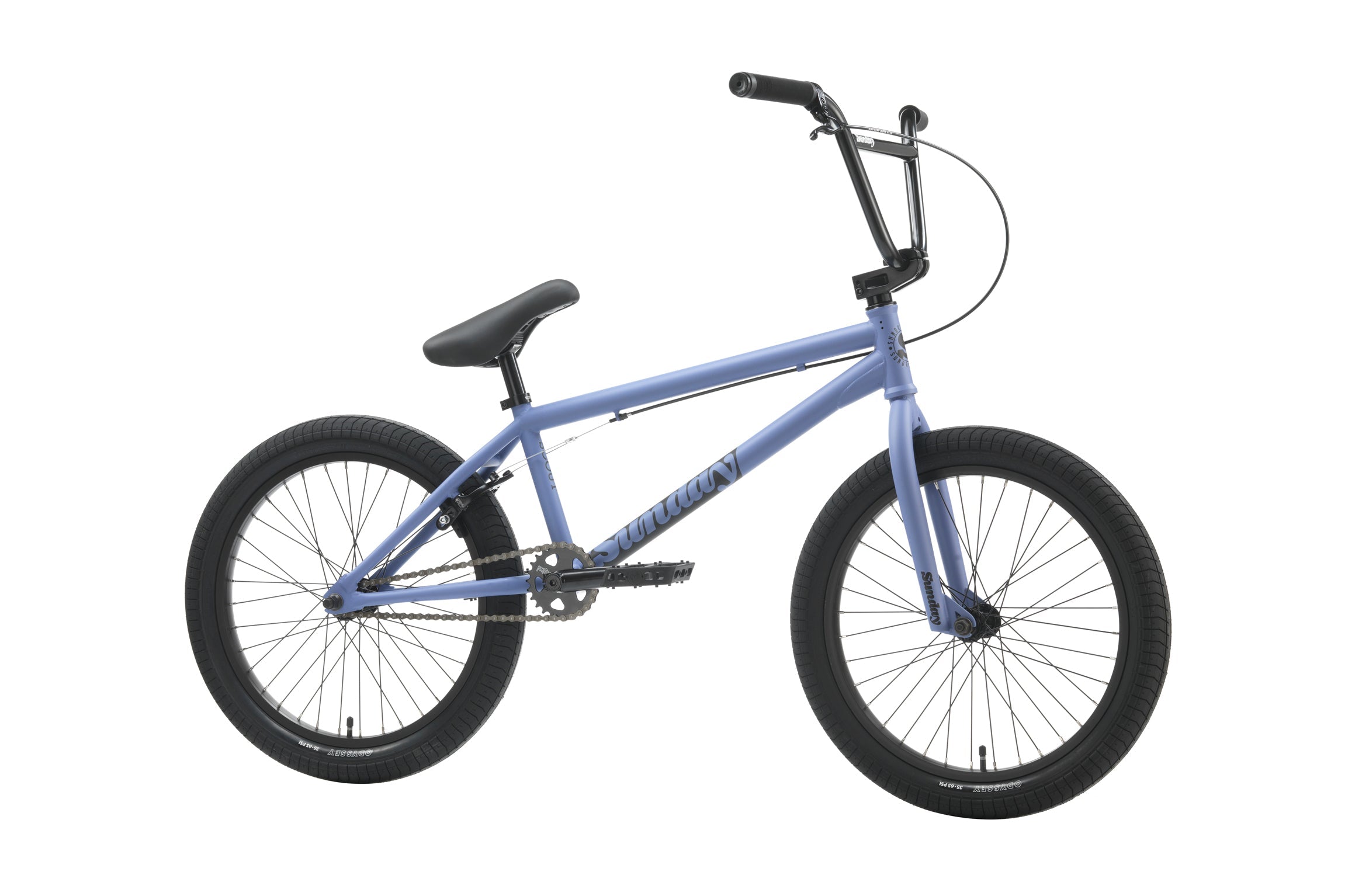Sunday Scout 21″ Complete BMX Bike - Matte Blue Lavender