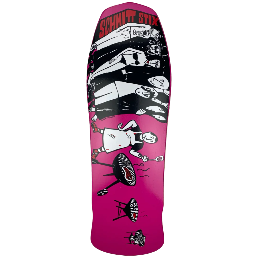 Schmitt Stix Joe Lopes BBQ LTD Love 10.125" Skateboard Deck