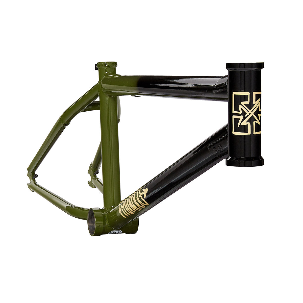 Fit Shortcut Frame 20.75″ - Gloss Black Army Green Fade