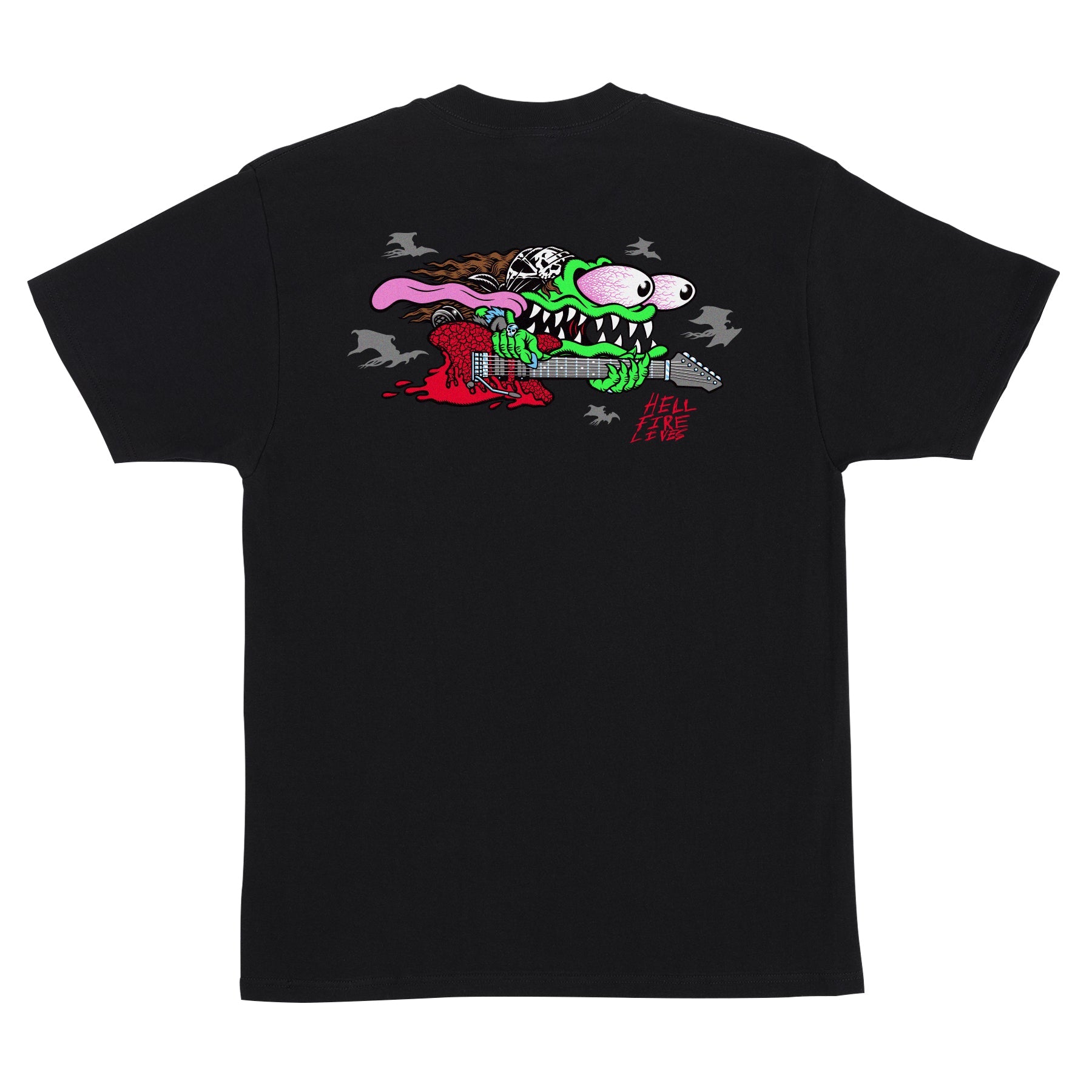 SANTA CRUZ x STRANGER THINGS EDDIE SLASHER T-SHIRT