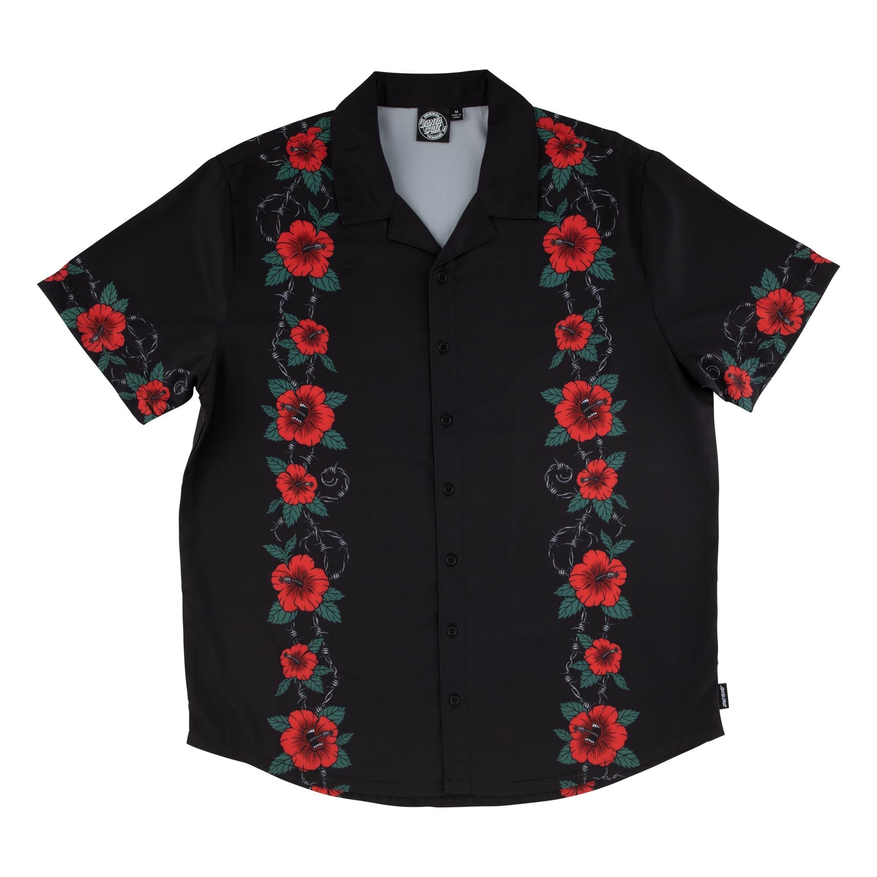 Santa Cruz Screaming Cabana Party Button Up Shirt
