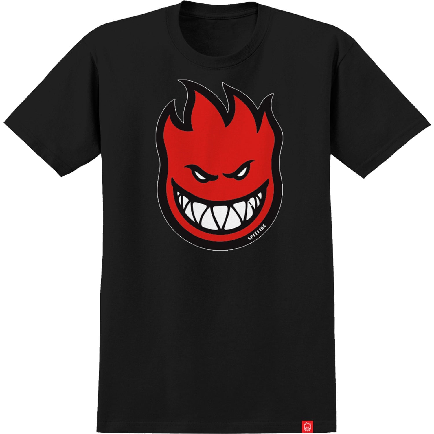 Spitfire Bighead Fill Youth T-Shirt - Black/Red