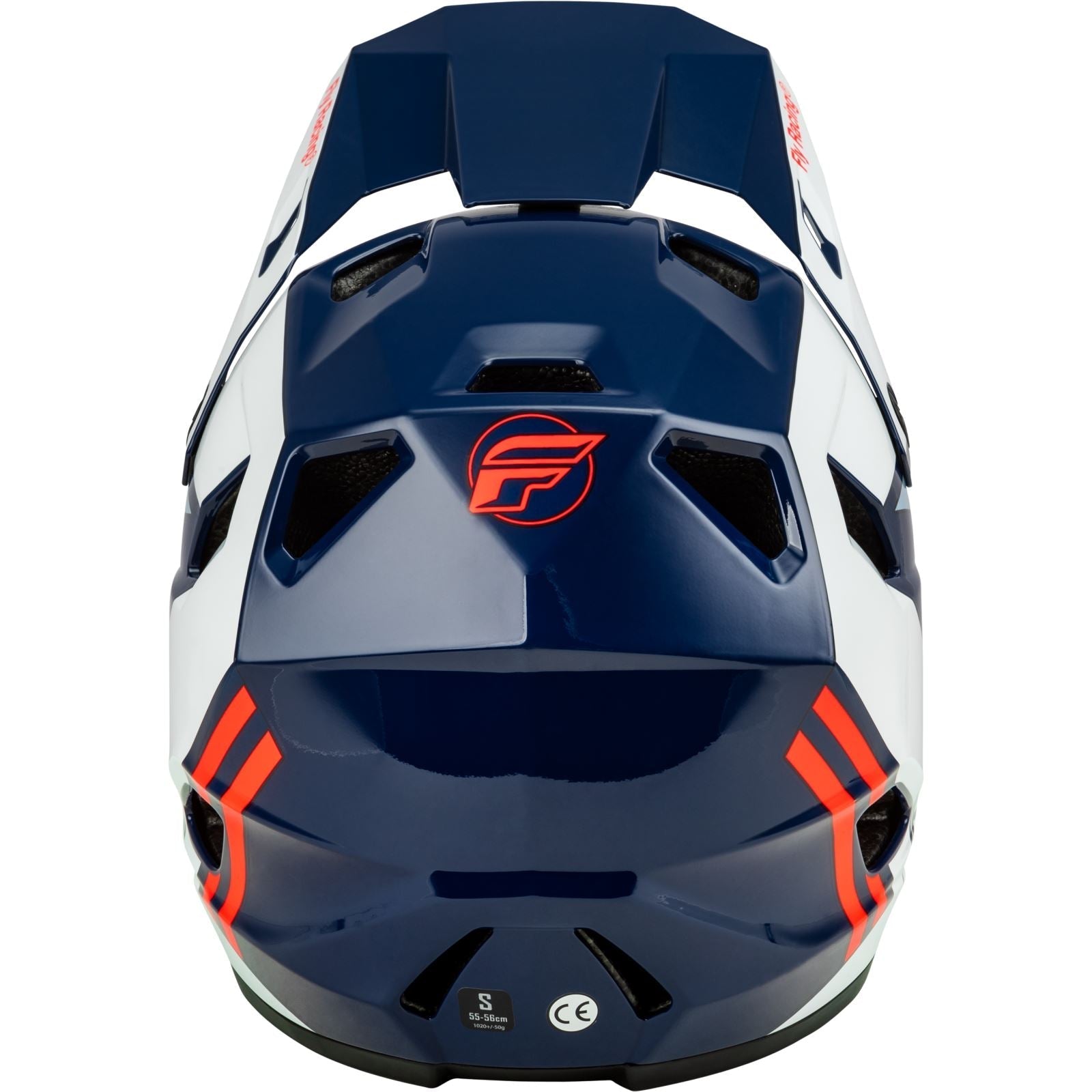 Fly Racing Rayce (2024) Full Face Helmet - Red/White/Blue