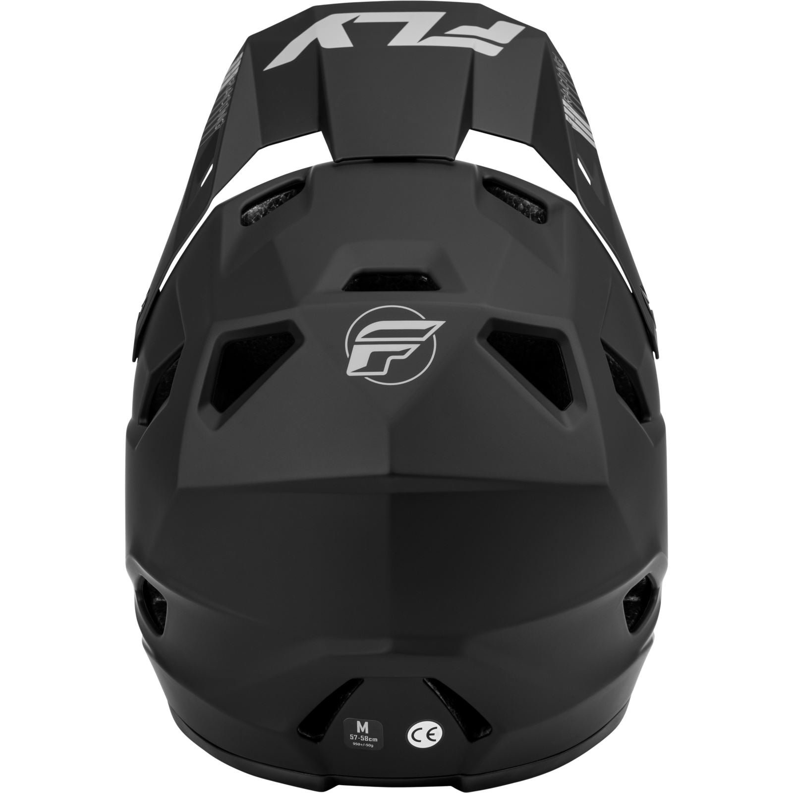Fly Racing Youth Rayce (2024) Full Face Helmet - Matte Black