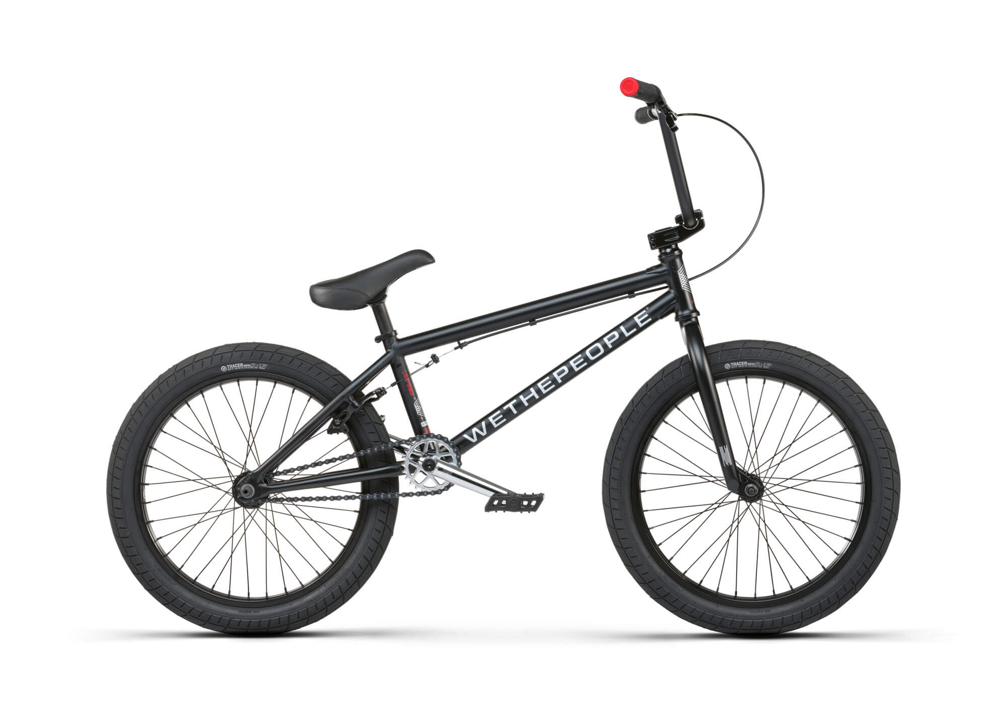 WTP CRS FC 20.25″ TT Complete BMX Bike - Matt Black