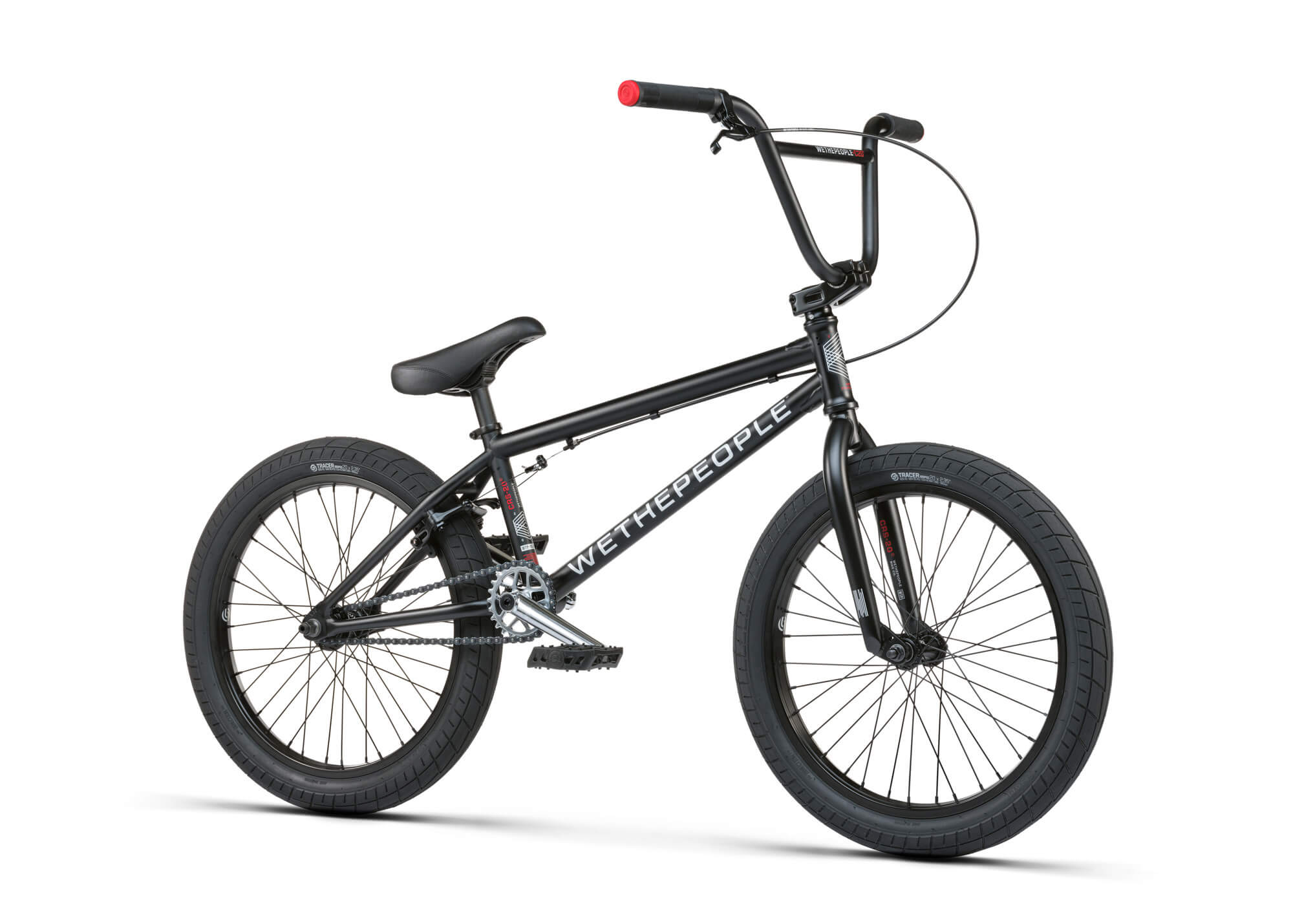 WTP CRS FC 20.25″ TT Complete BMX Bike - Matt Black