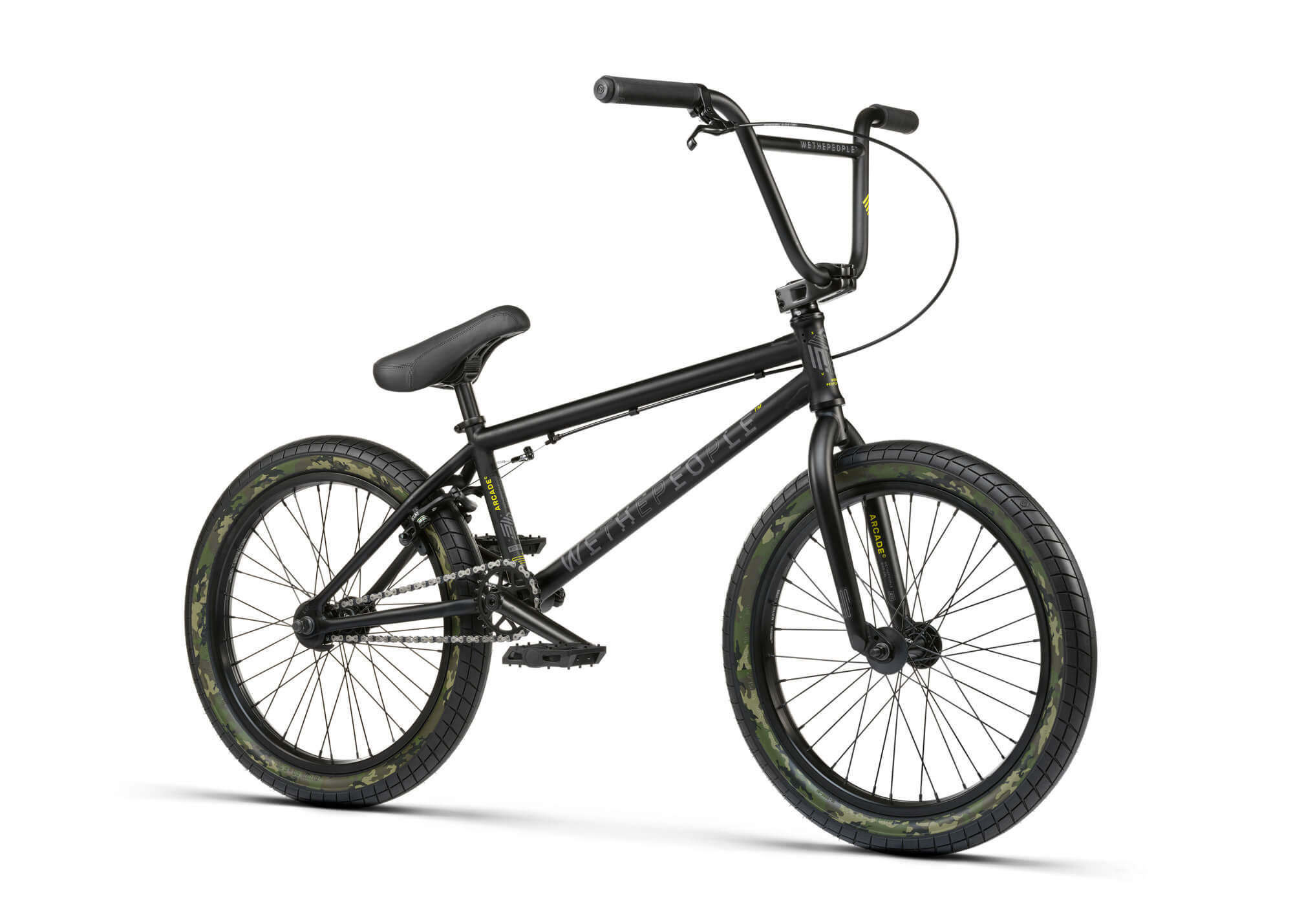 WTP Arcade 20.5″ TT Complete BMX Bike - Matt Black