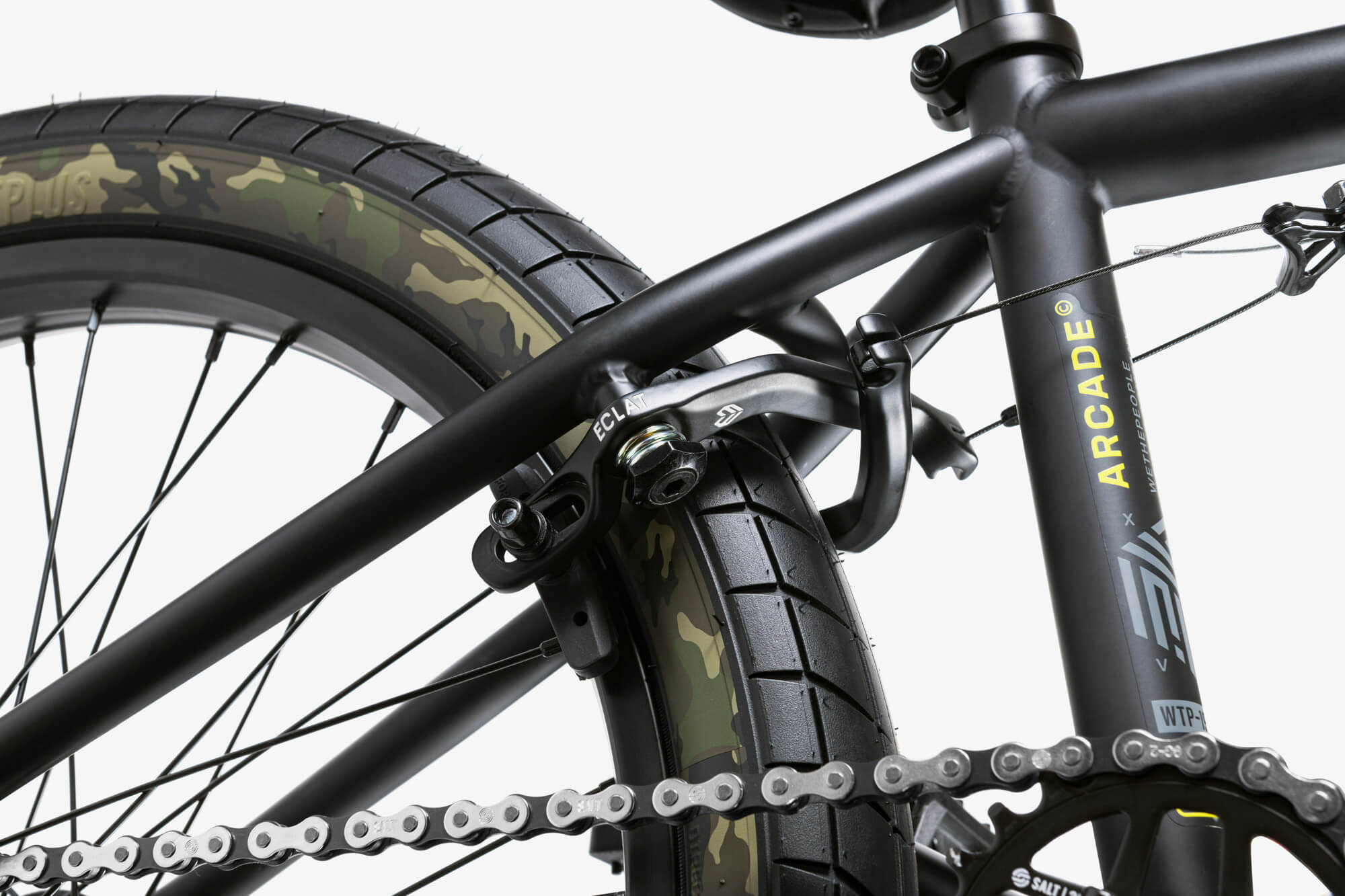WTP Arcade 21″ TT Complete BMX Bike - Matt Black