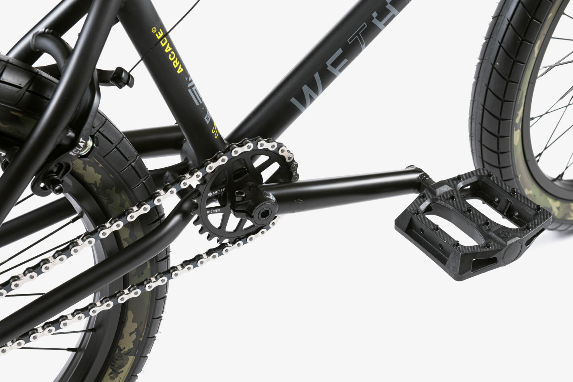 WTP Arcade 20.5″ TT Complete BMX Bike - Matt Black