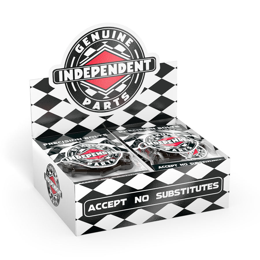 Independent Truck Co. Genuine Parts 1" Allen Black Skateboard Mounting Hardware