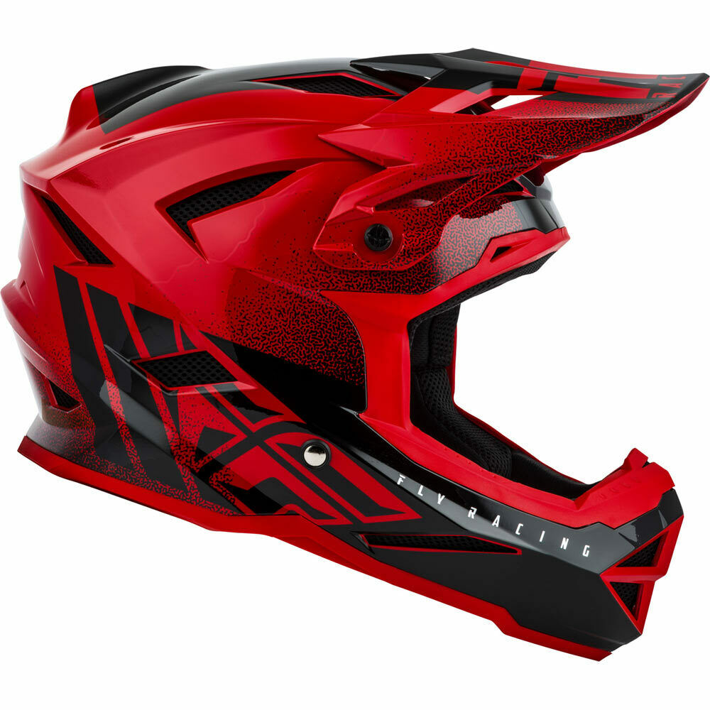 Fly Racing Default Full Face Helmet - Red/Black