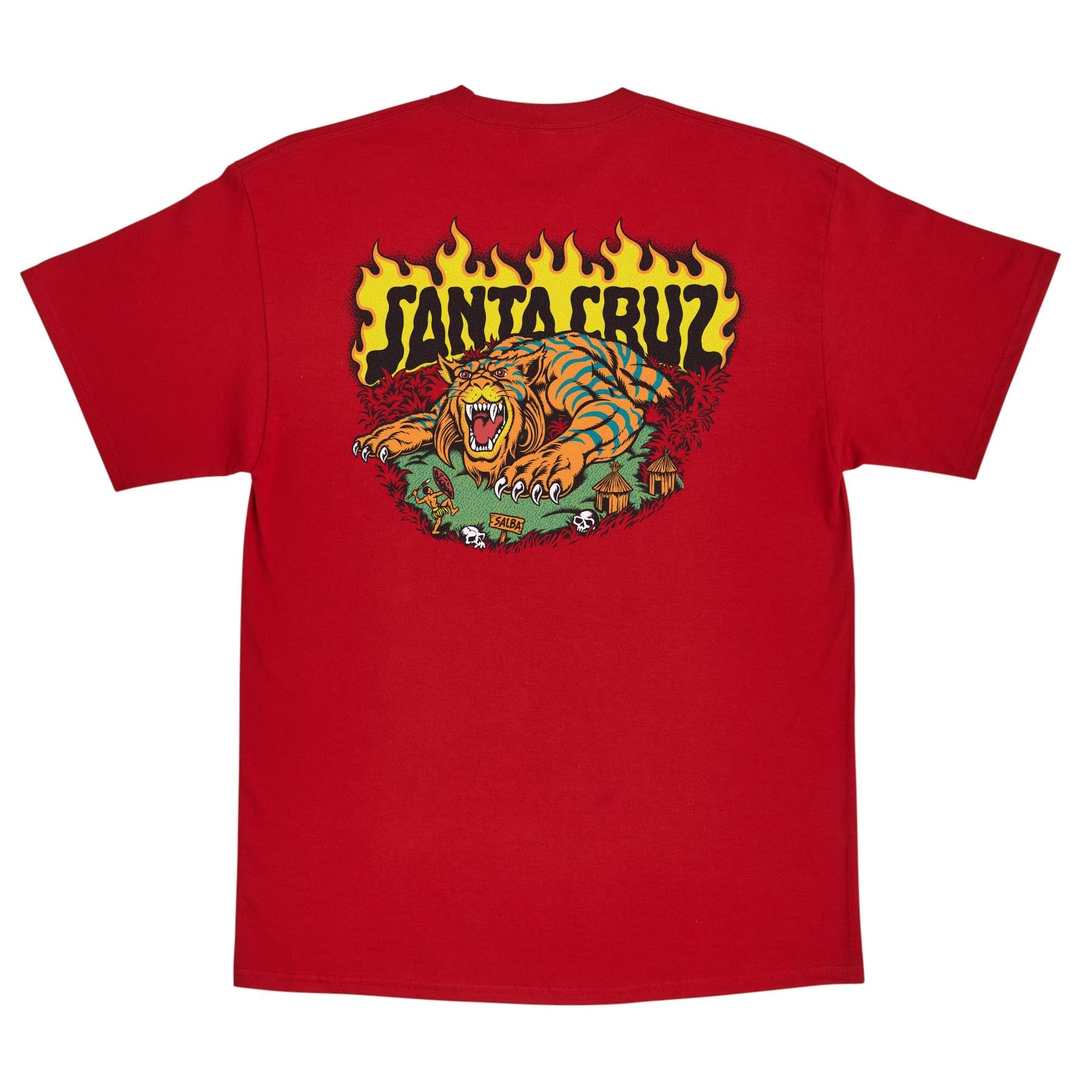 SANTA CRUZ SALBA TIGER REDUX T-SHIRT