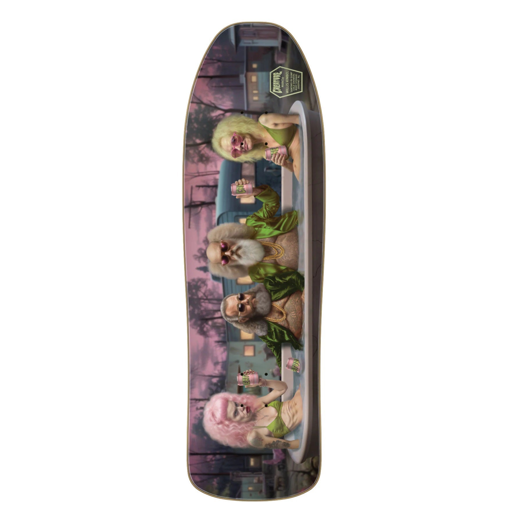 Creature Kimbel Manor VX Skateboard Deck - 9.35″