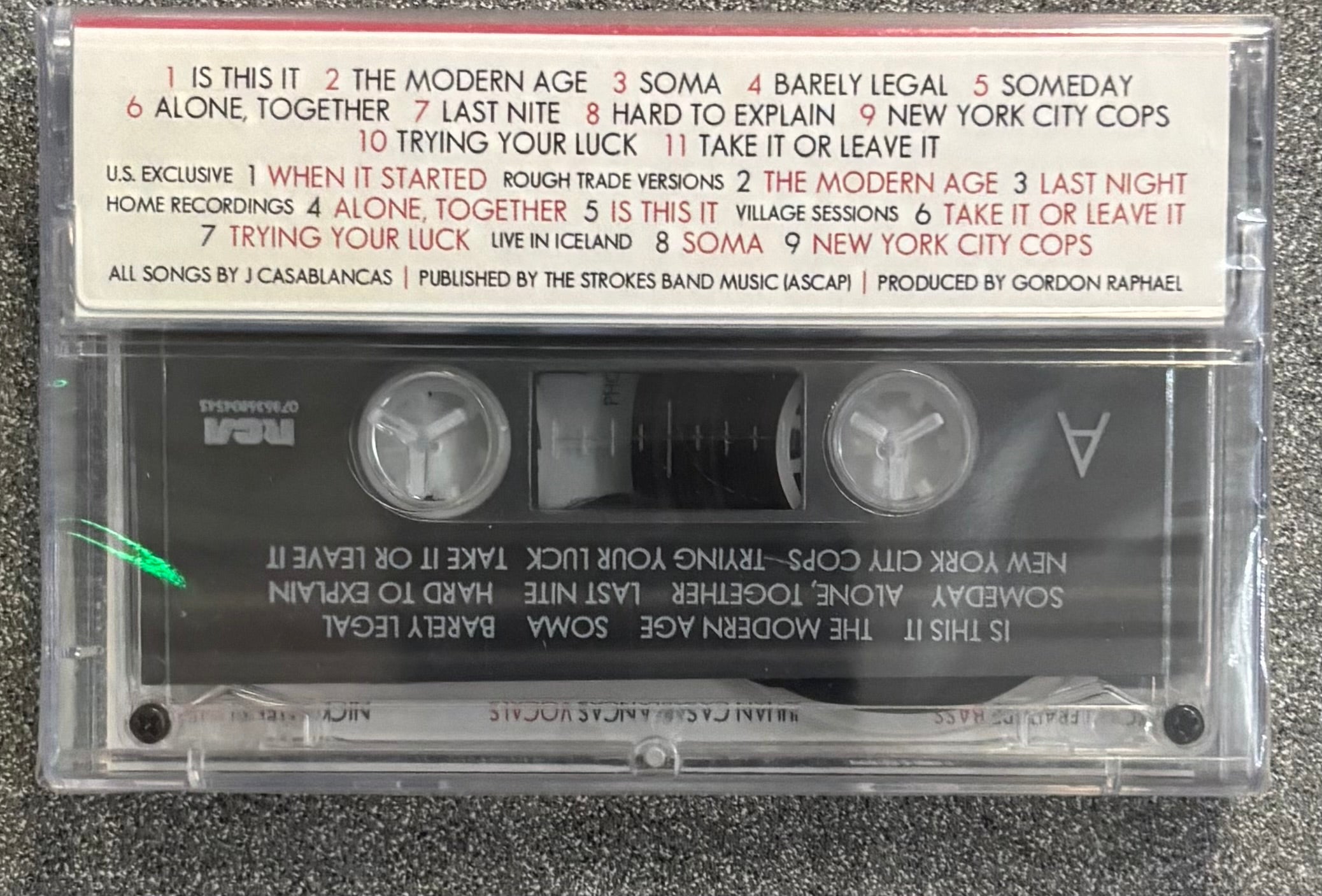 THE STROKES - IS THIS IT Cassette *Unofficial Release*