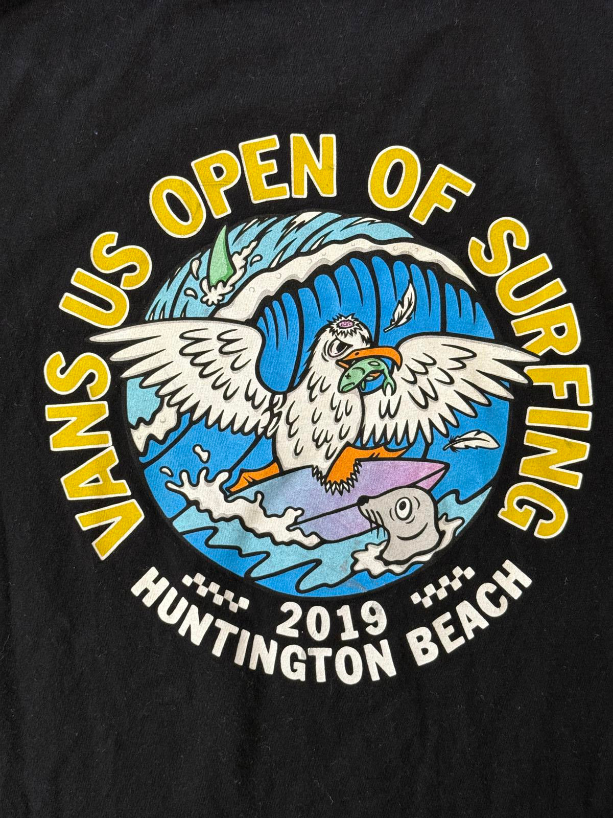 Vans US Open of Surfing LS T-shirt Huntington Beach 2019 -M