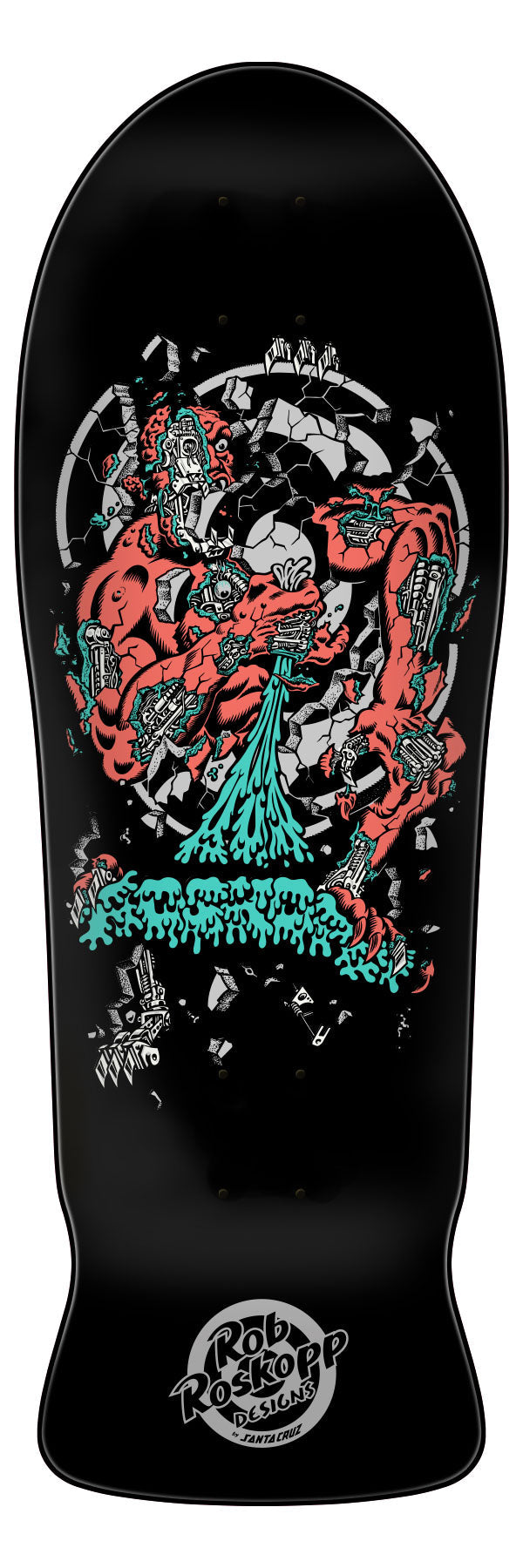 Santa Cruz Rob Roskopp Four 10.21" Skateboard Deck