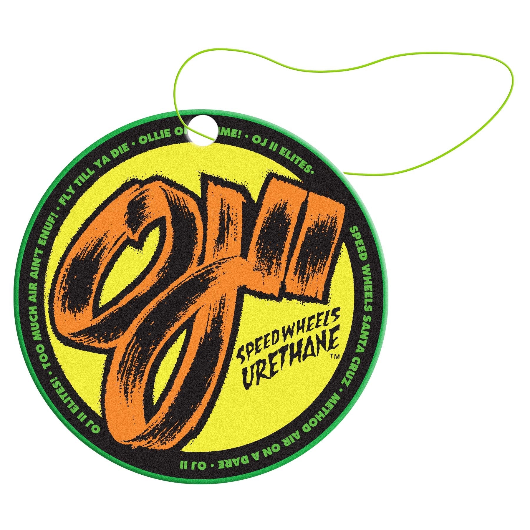 OJ x Santa Cruz Flame Dot Mini Super Juice Black 55mm 78a Skateboard Wheels
