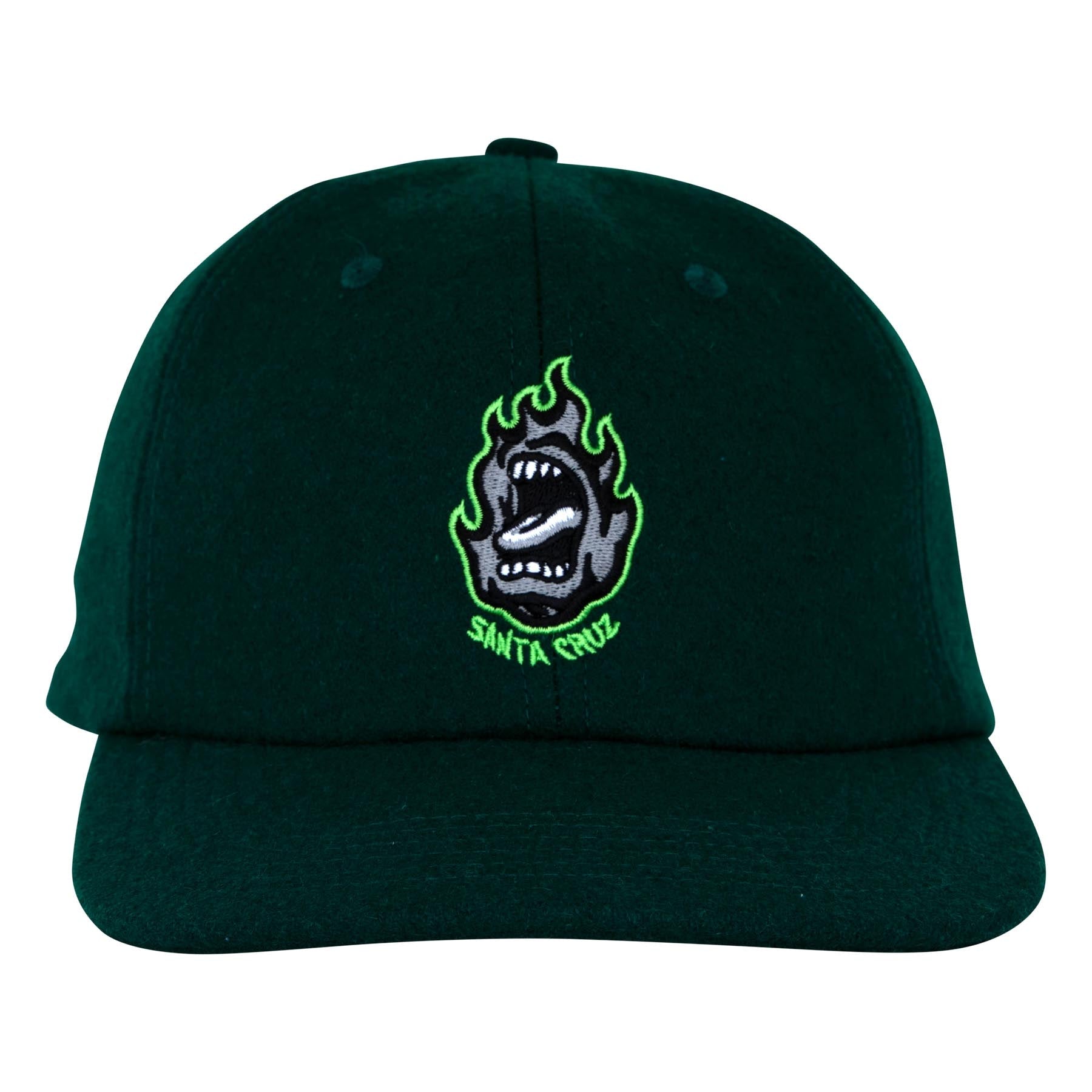 Santa Cruz Screaming Fire Unstructured Snapback Hat