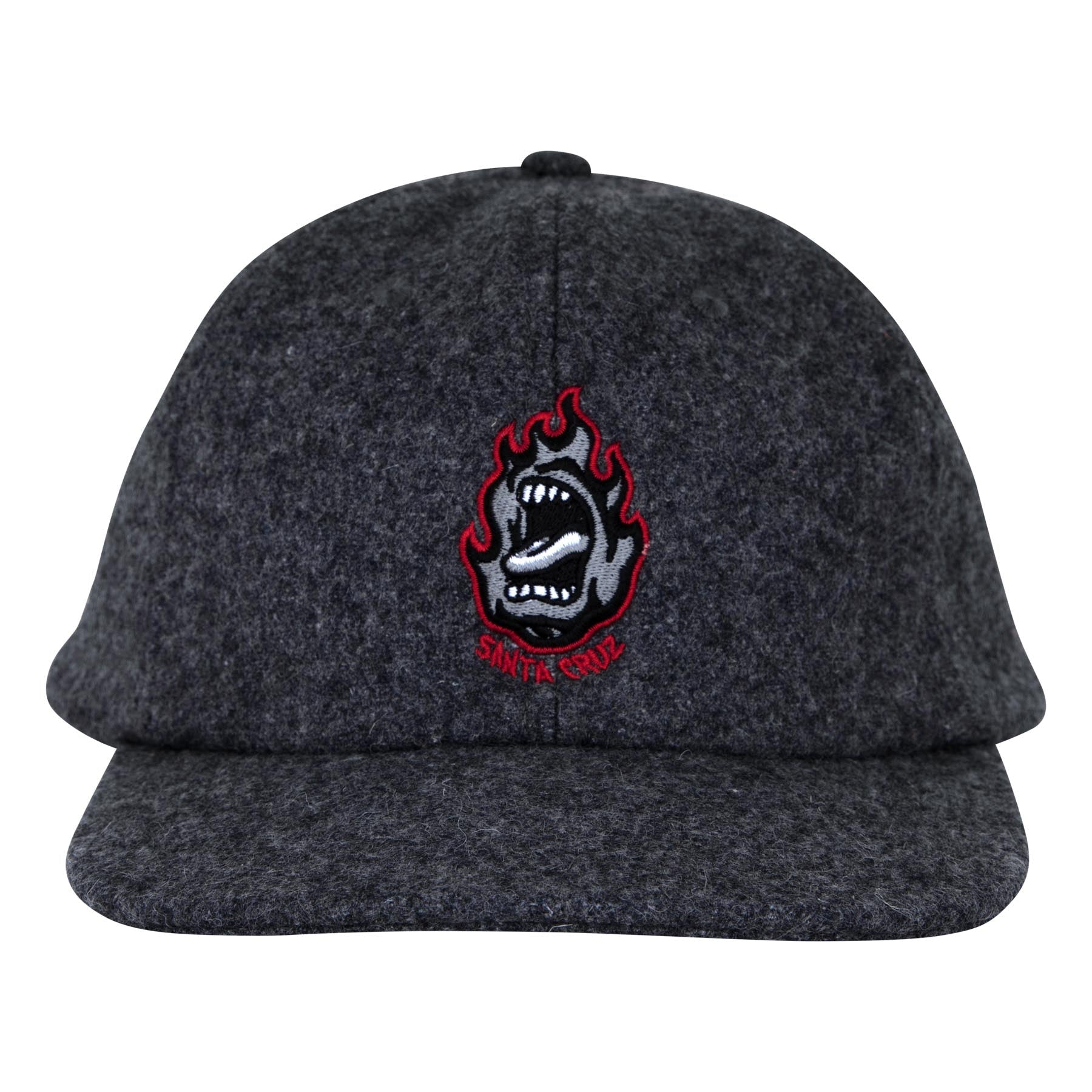 Santa Cruz Screaming Fire Unstructured Snapback Hat