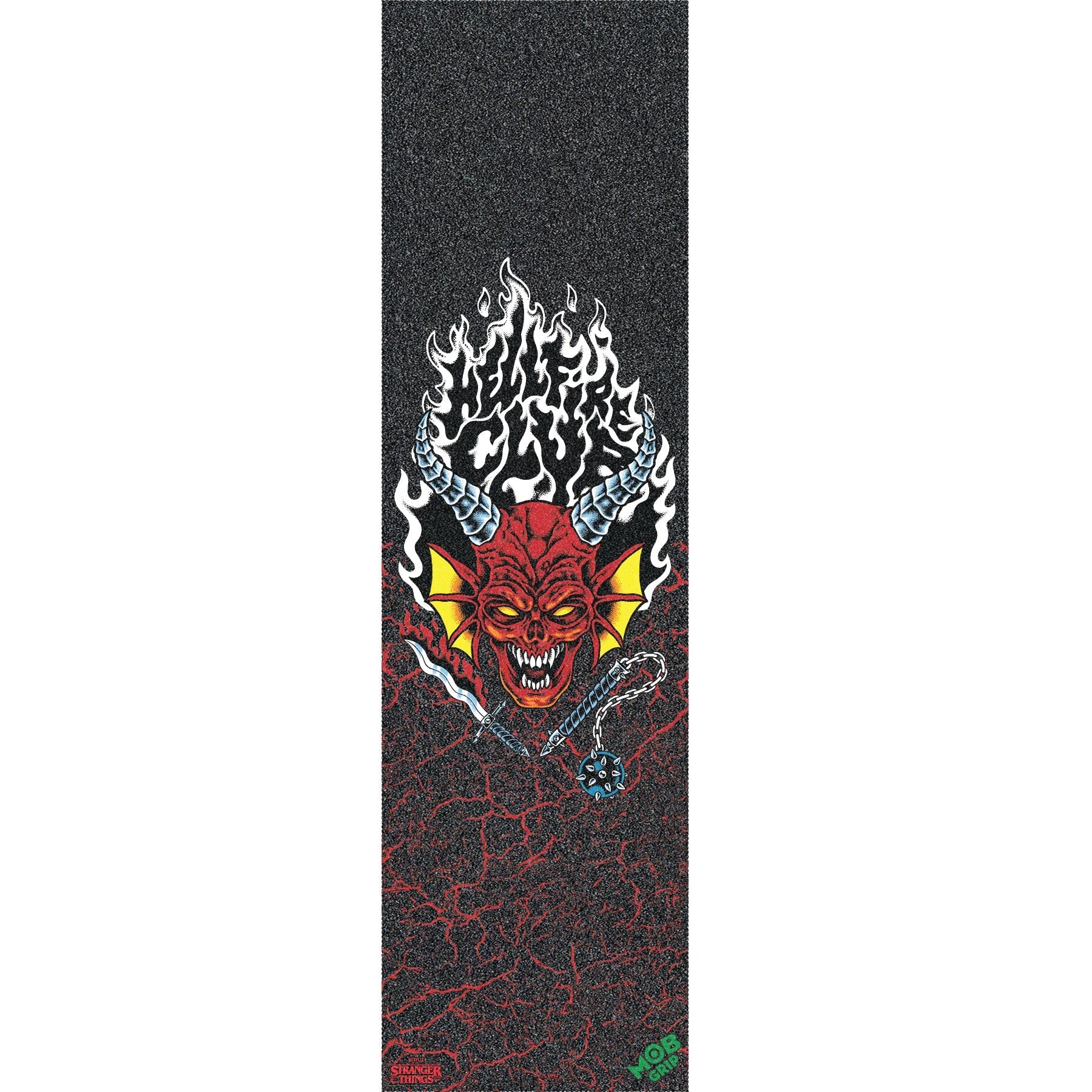 Mob x Stranger Things Hellfire Club Single Sheet Griptape - 9"x33"