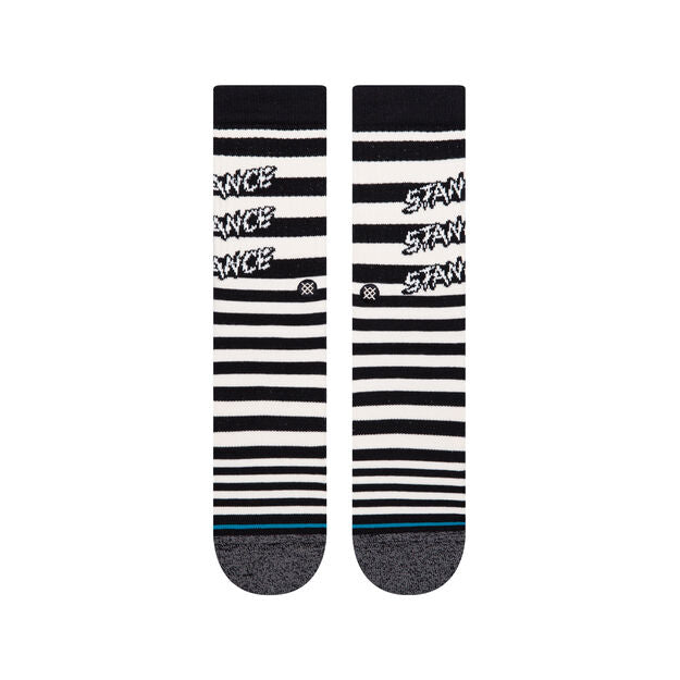 Stance Jail Card Crew Socks - Black