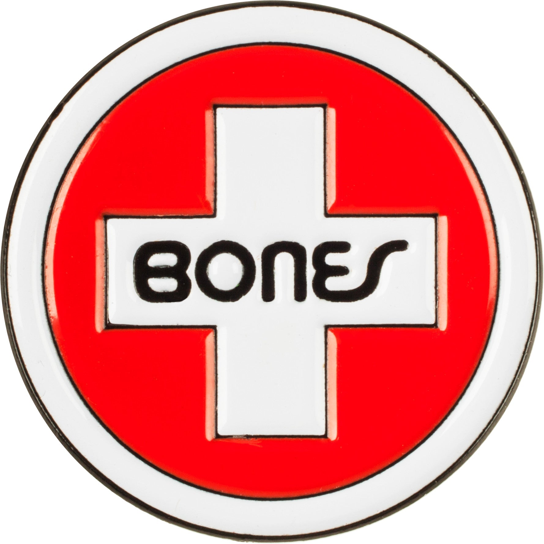 Bones Bearings Swiss Circle Lapel Pin