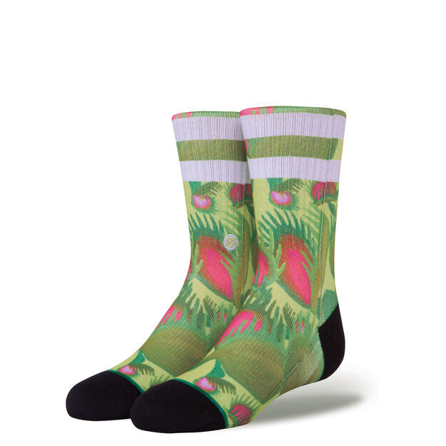 Stance Trap King Boys Crew Socks - Black