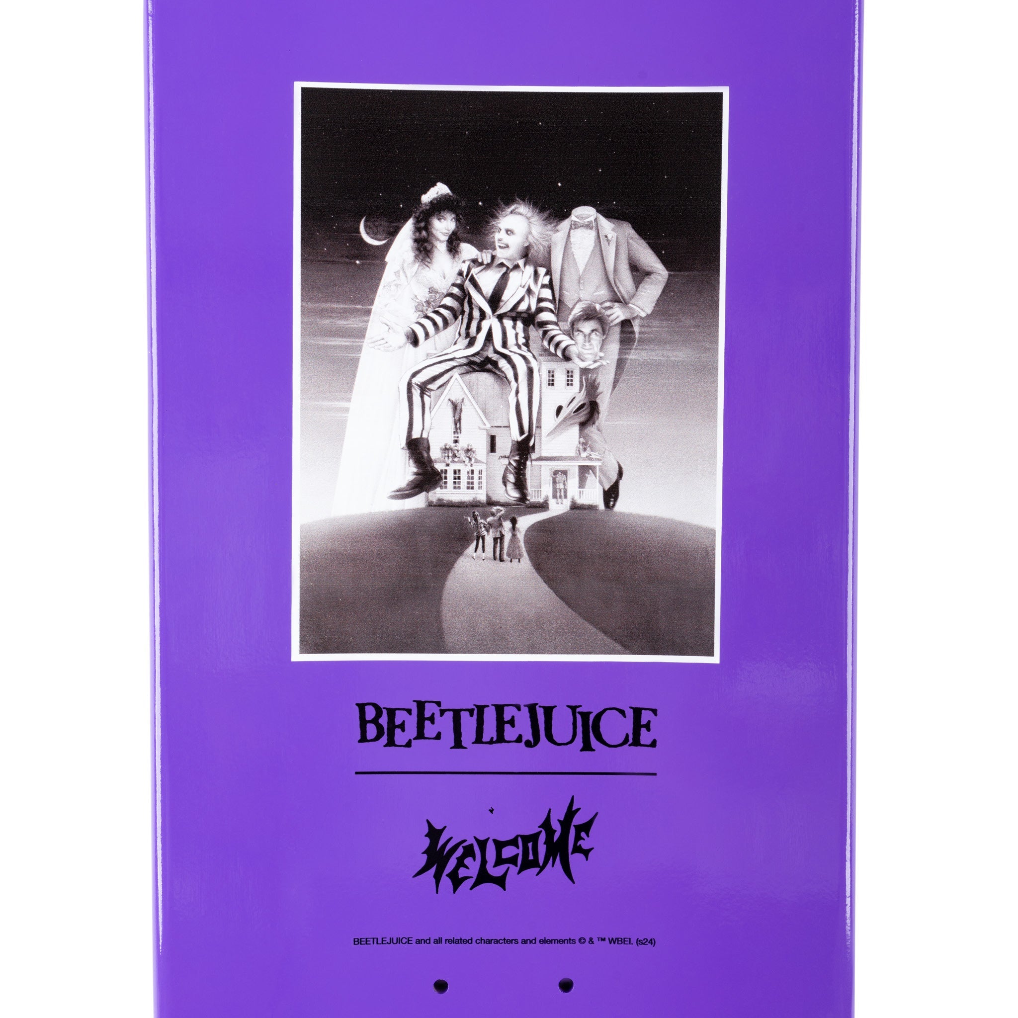 WELCOME X BEETLEJUICE "SHOWTIME" 9" COMPLETE SKATEBOARD