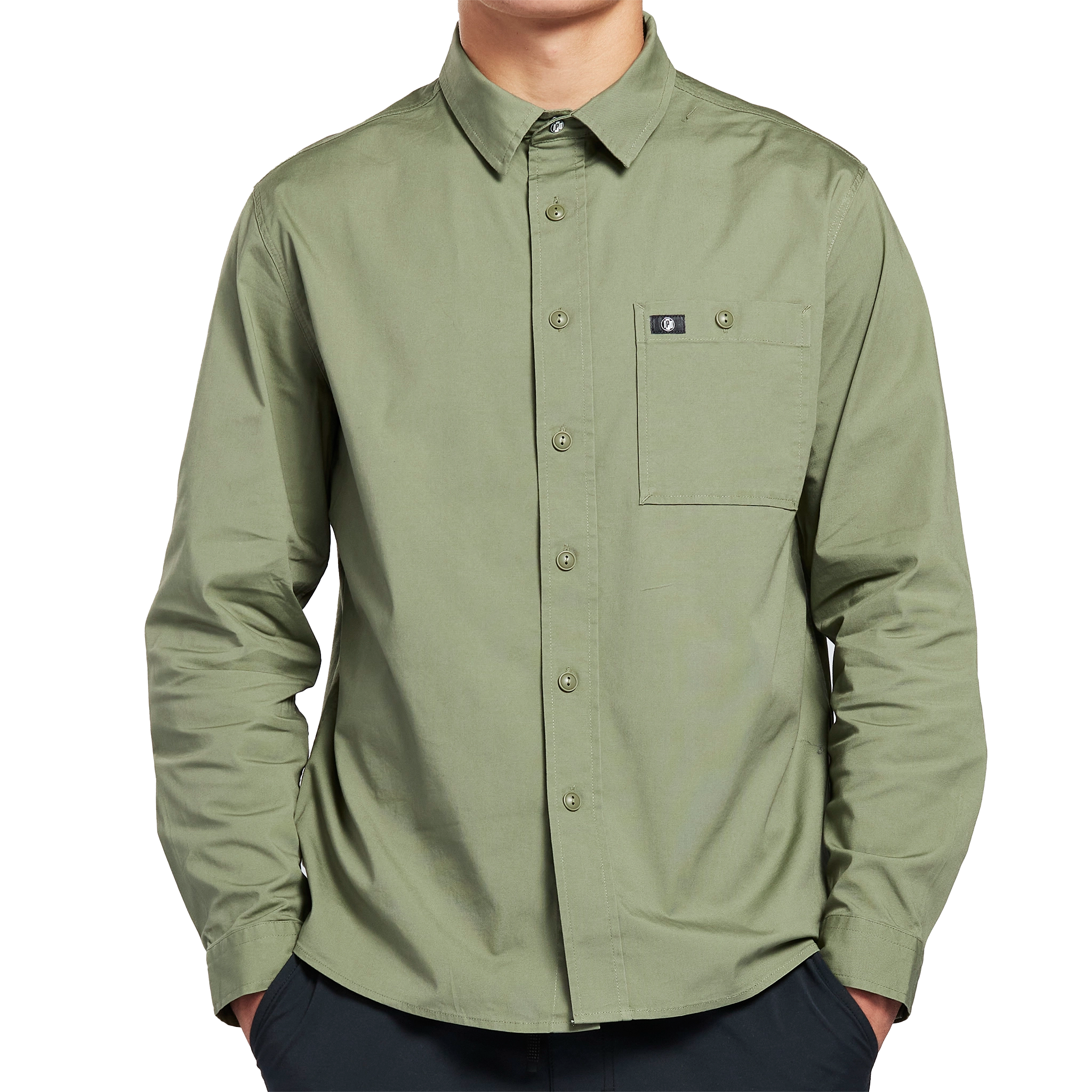 COASTAL LONG SLEEVE CANVAS SHIRT