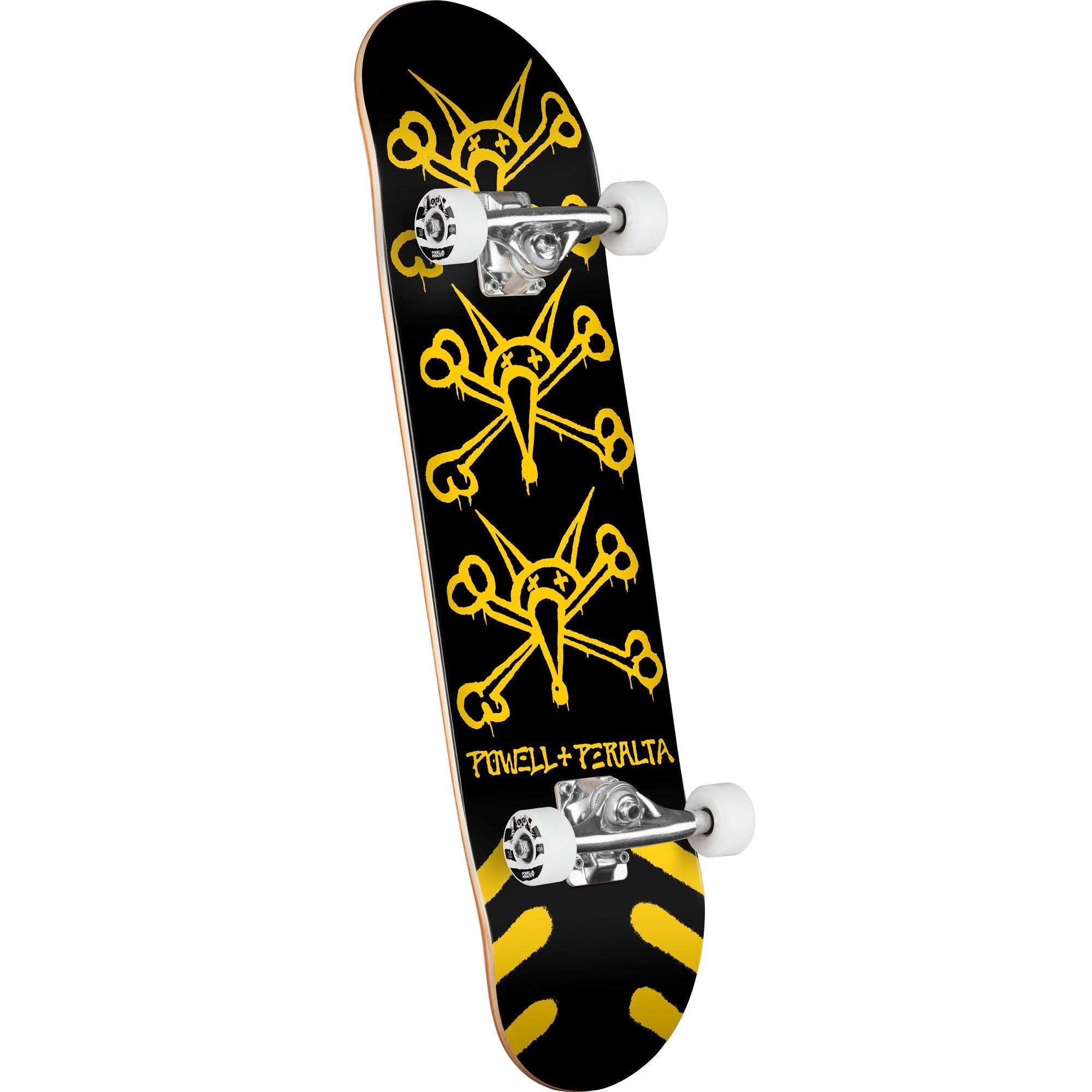 Powell Peralta Vato Rats Birch Skateboard Complete - 8″ Black/Yellow