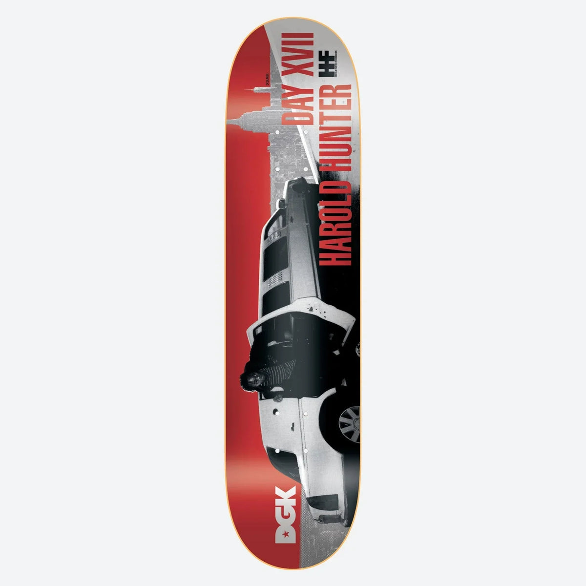 DGK Street Soldier Harold Hunter Skateboard Deck - 8.5″ Multi