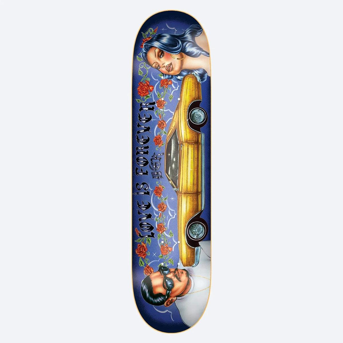 DGK x Hey Ruca The Hood Made Us Skateboard Deck - 8.38″ Multi