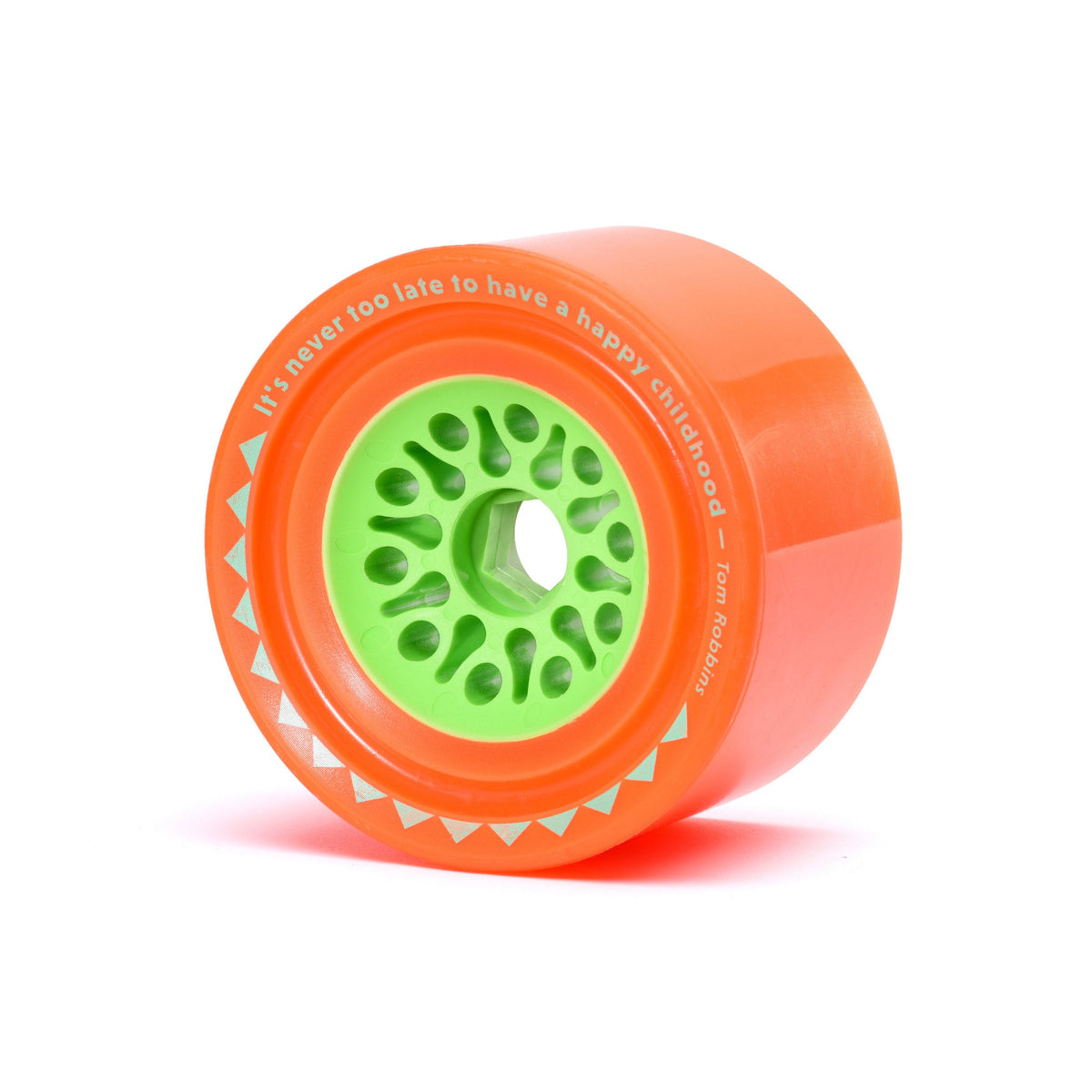 Orangatang Dad Bods 105mm 80a Longboard Wheels - Orange