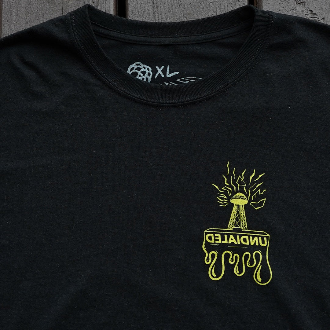 Undialed Electricity Tee - Black