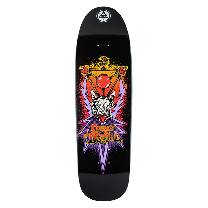 Welcome Corey Duffel Guest Board on Blixa Deck - 9.25″ Black