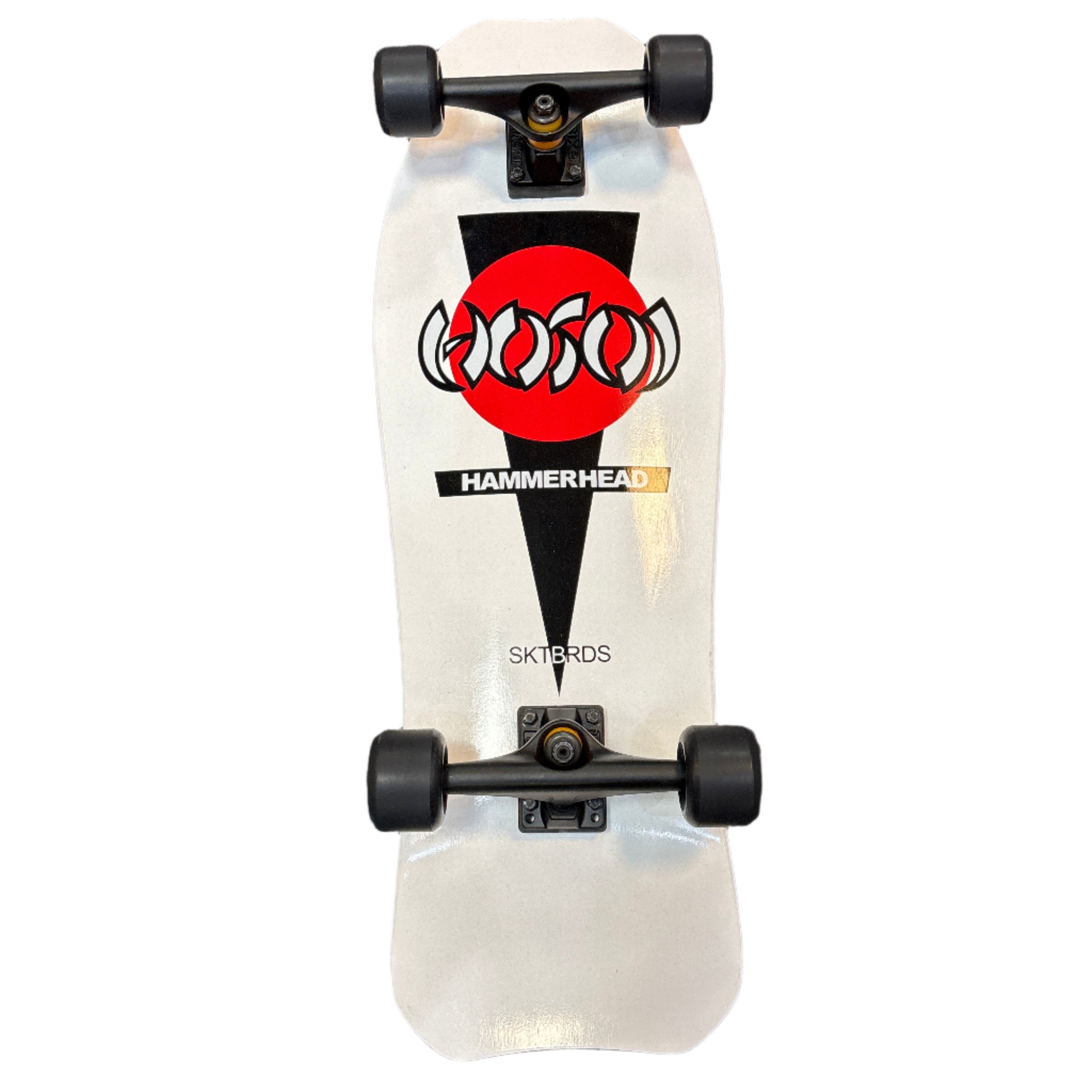 Hosoi Hammerhead Double Kick White 10.25" Complete Skateboard