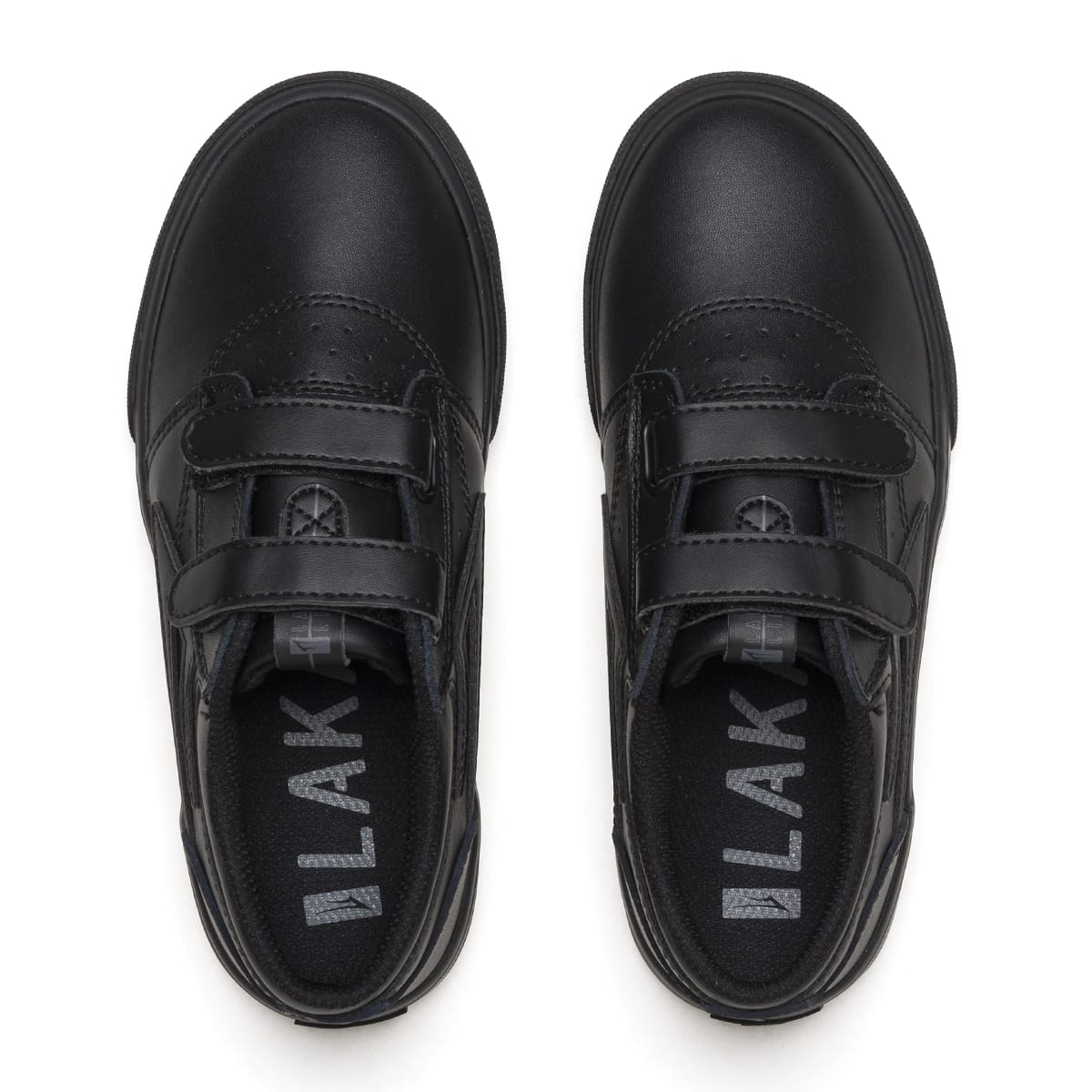 Lakai Shoes Griffin Kids - Black/Black Leather