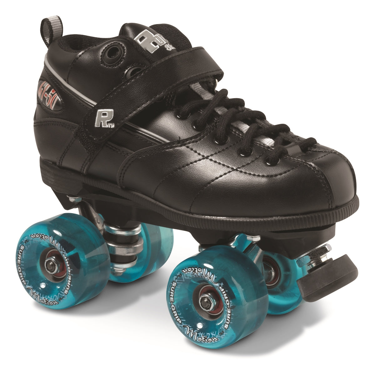 Sure-Grip GT-50 Outdoor Quad Roller Skate - Black