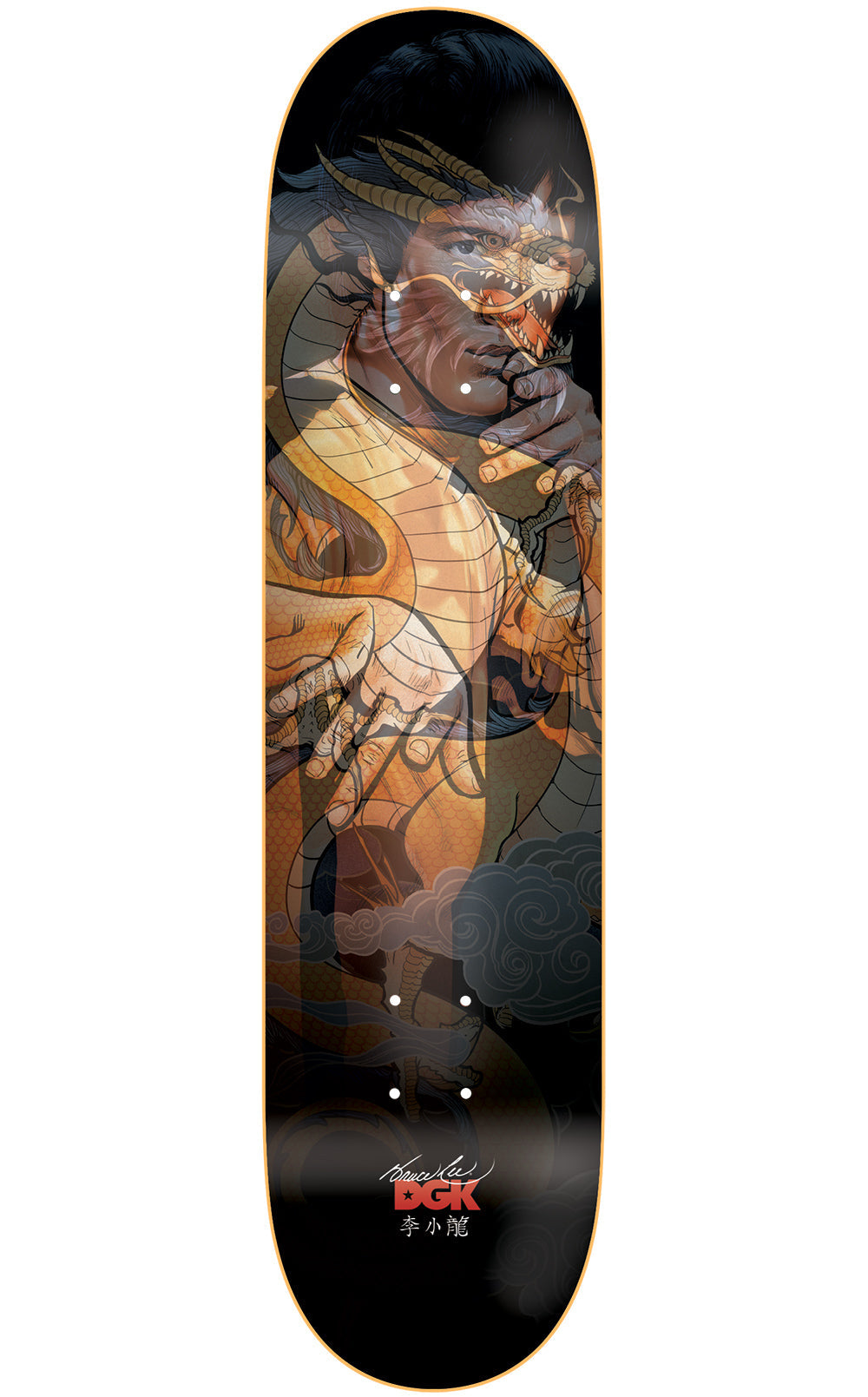 DGK x Bruce Lee Dragon Lee Lenticular Deck - 8.0" Multi
