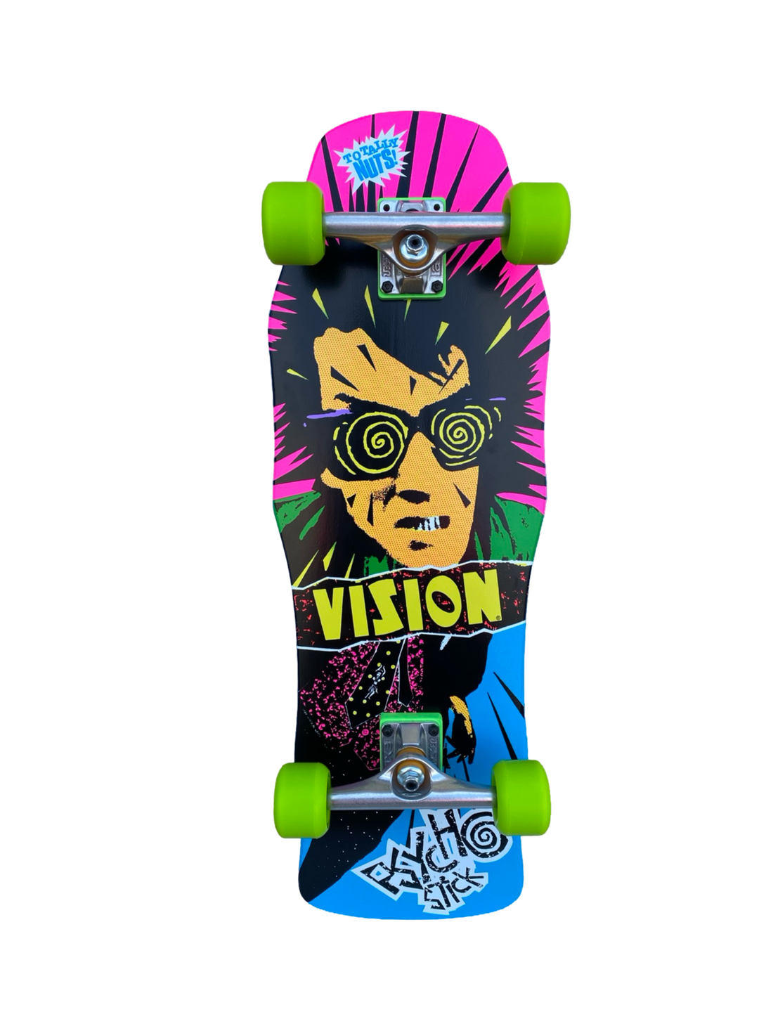Vision Psycho Stick Blue 10" Complete Skateboard