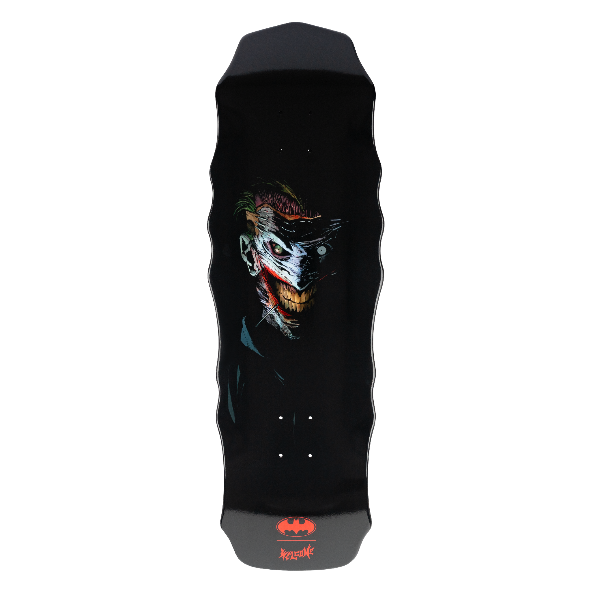 Welcome x Batman Joker on Widow Deck - 10″ Black Dip